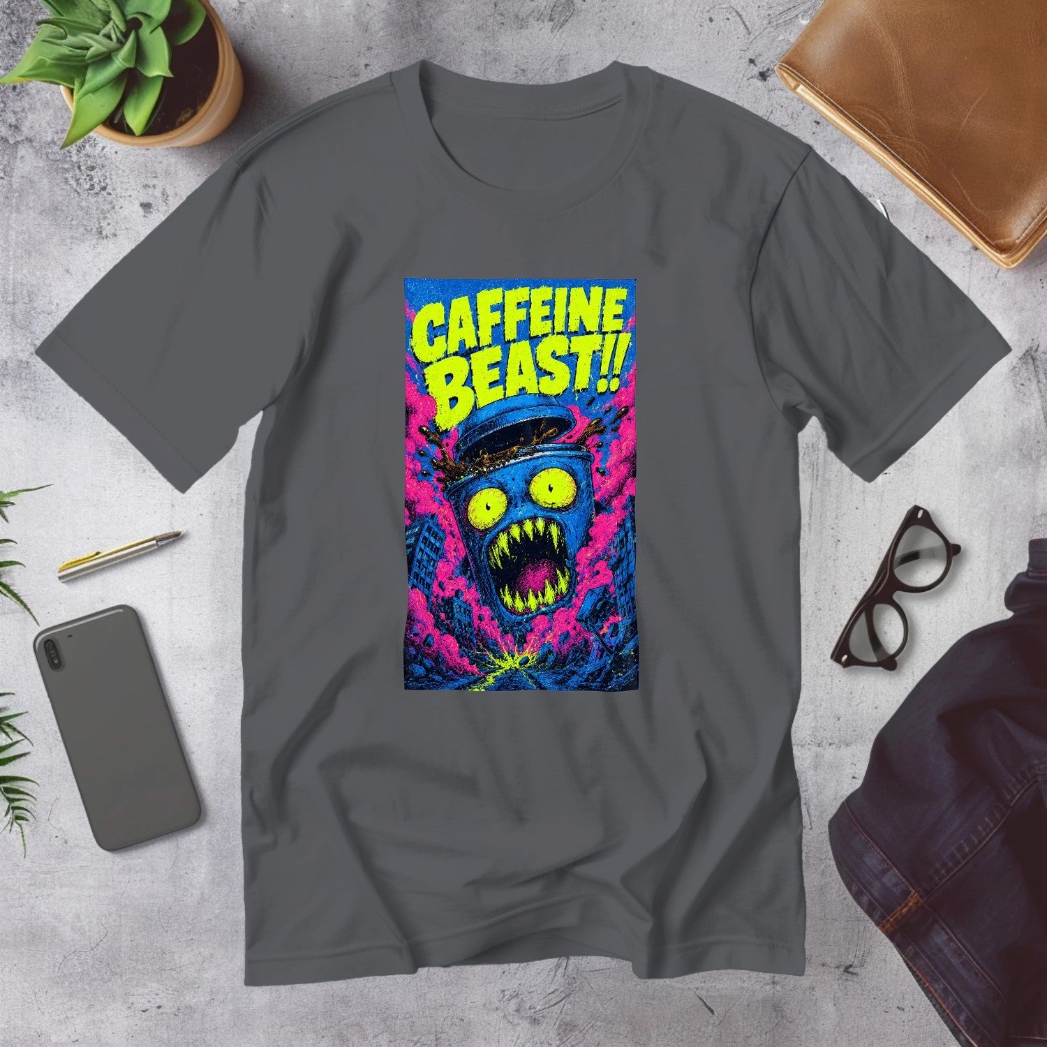 Mega Tees — Charcoal
