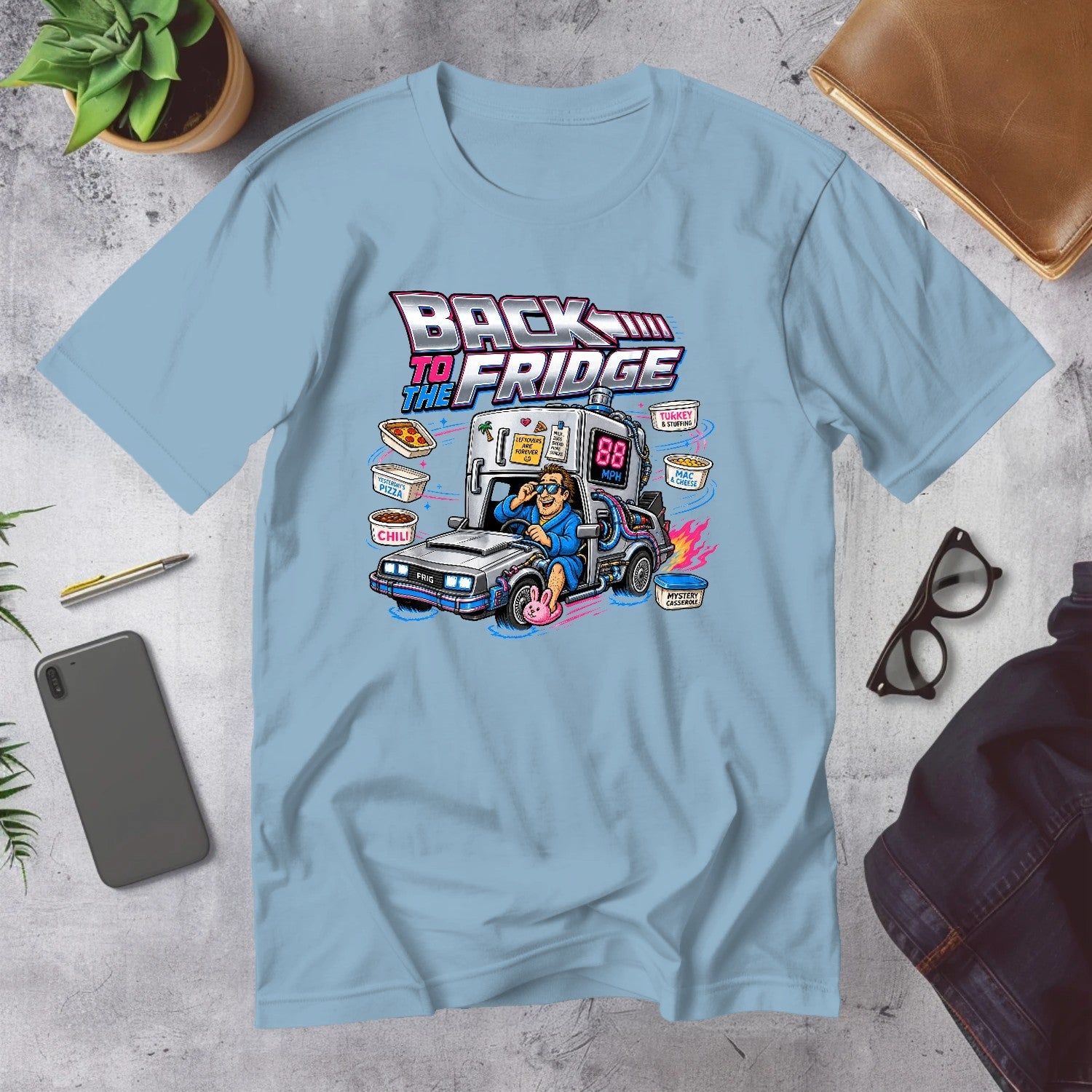 Mega Tees — Light Blue