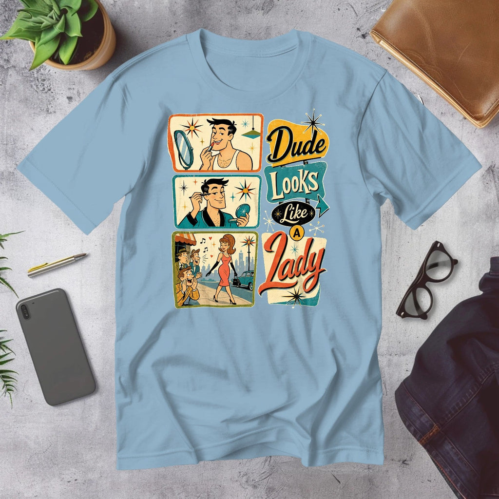 Mega Tees — Light Blue
