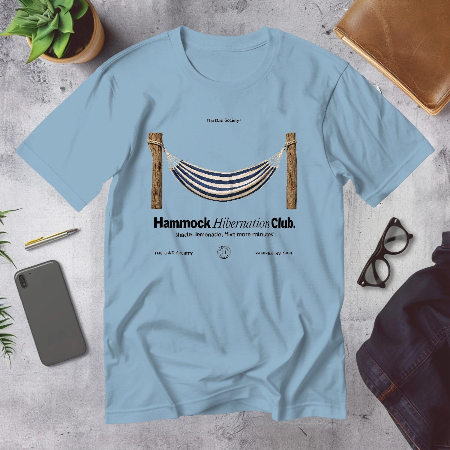 Mega Tees — Light Blue