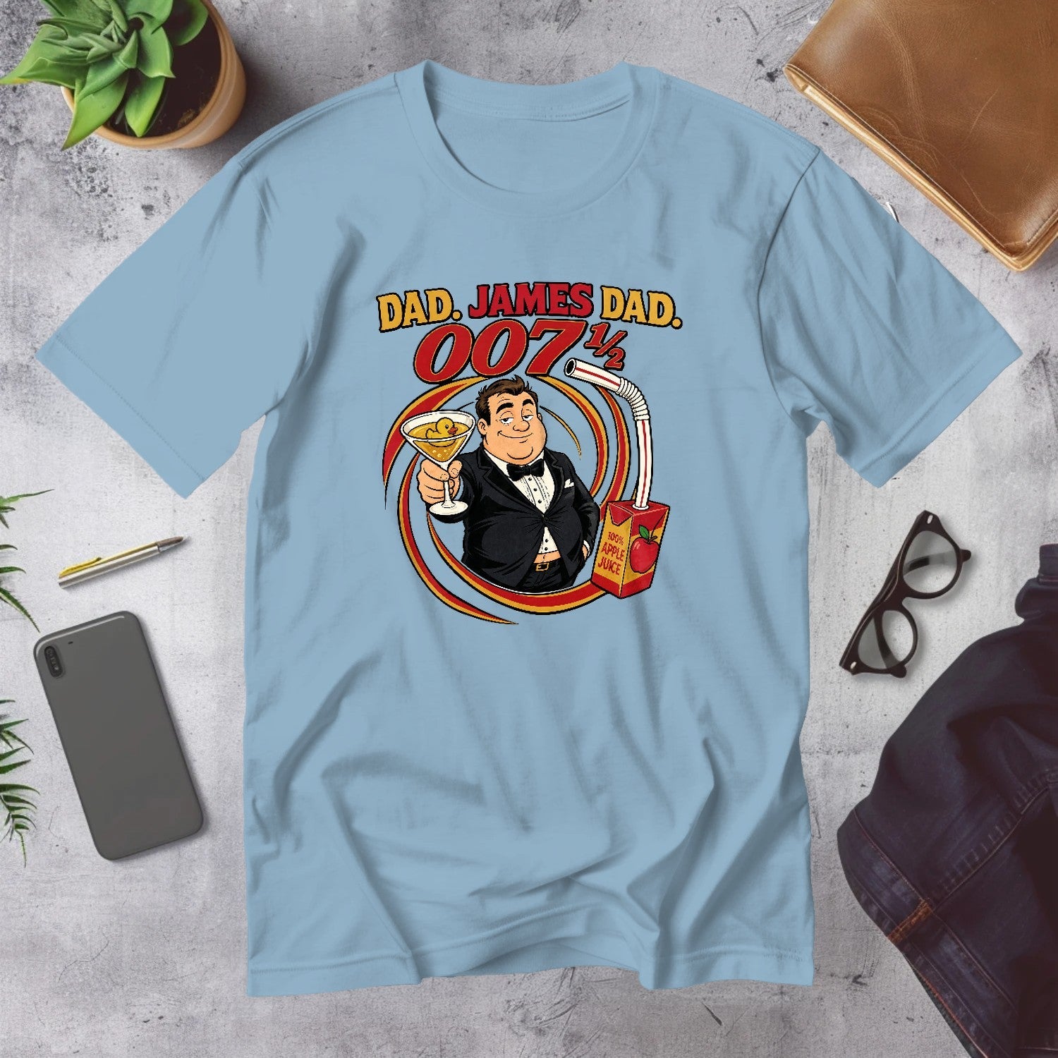 Mega Tees — Light Blue