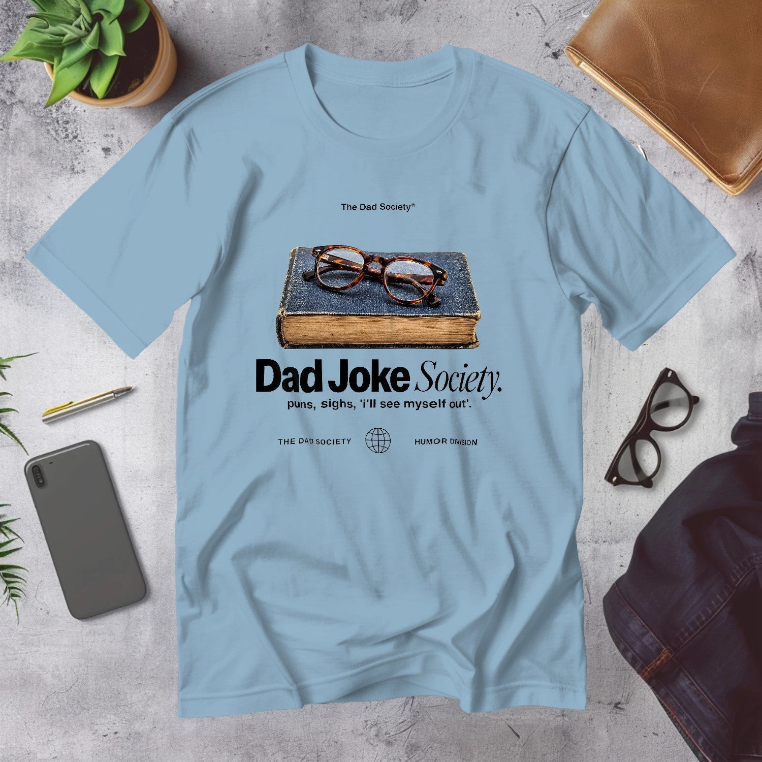 Mega Tees — Light Blue