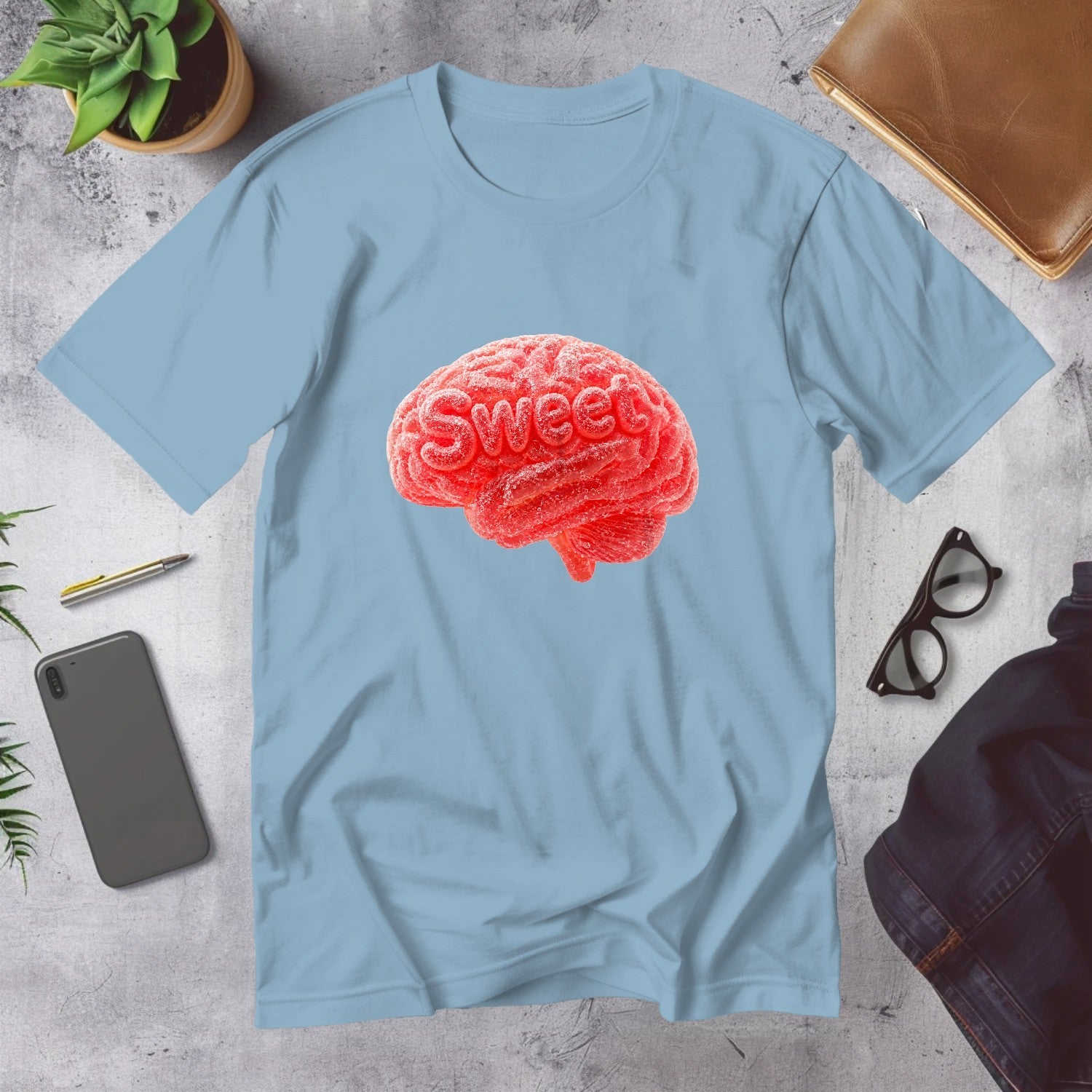 Mega Tees — Light Blue