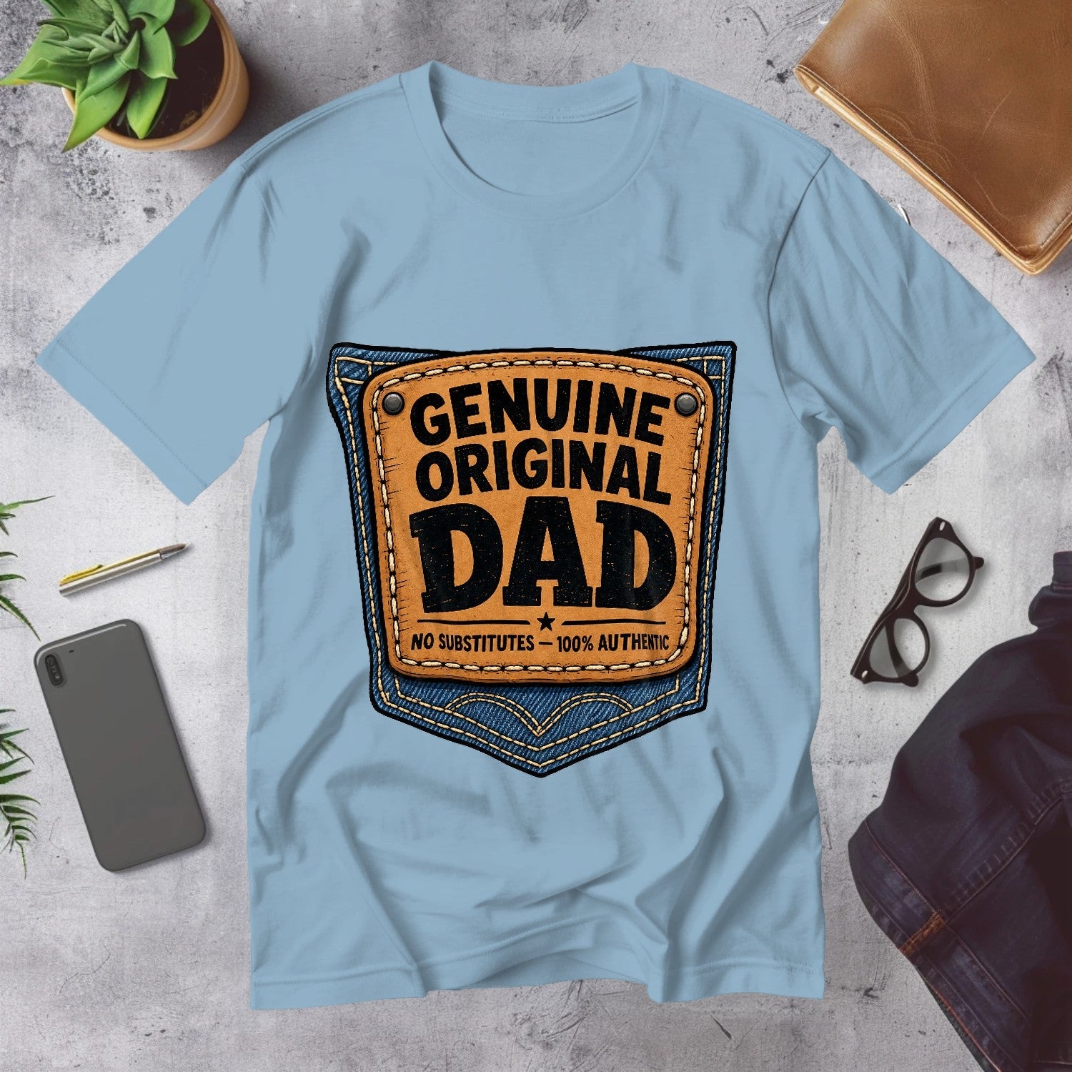 Light Blue mockup