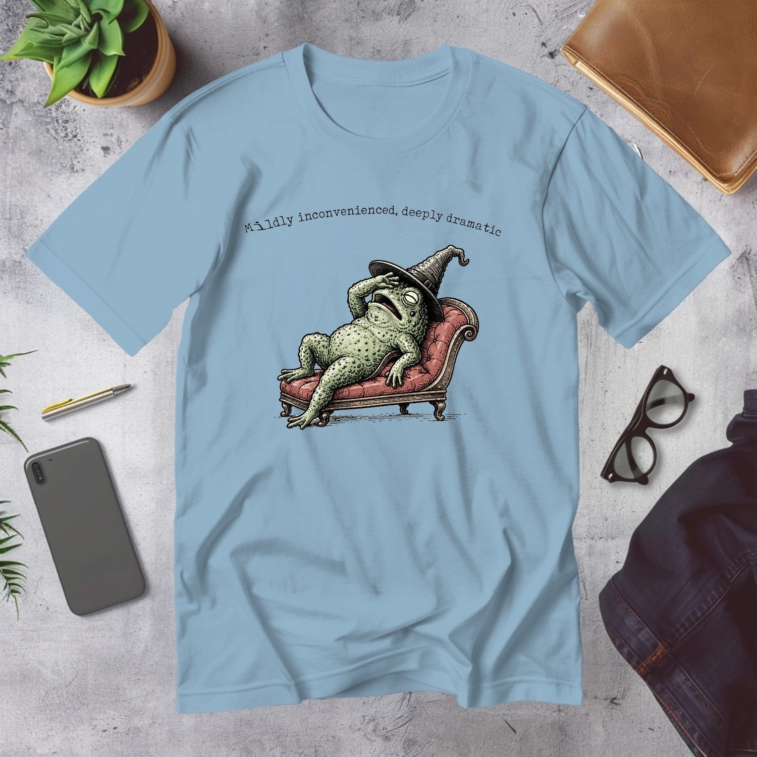 Mega Tees — Light Blue