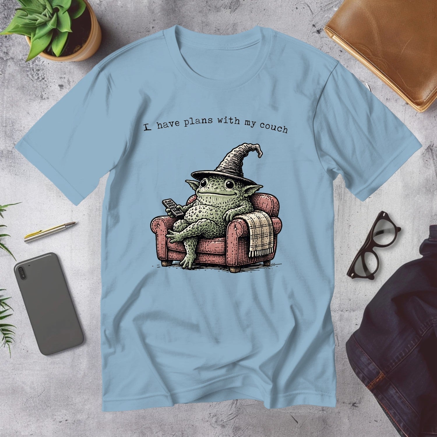 Mega Tees — Light Blue