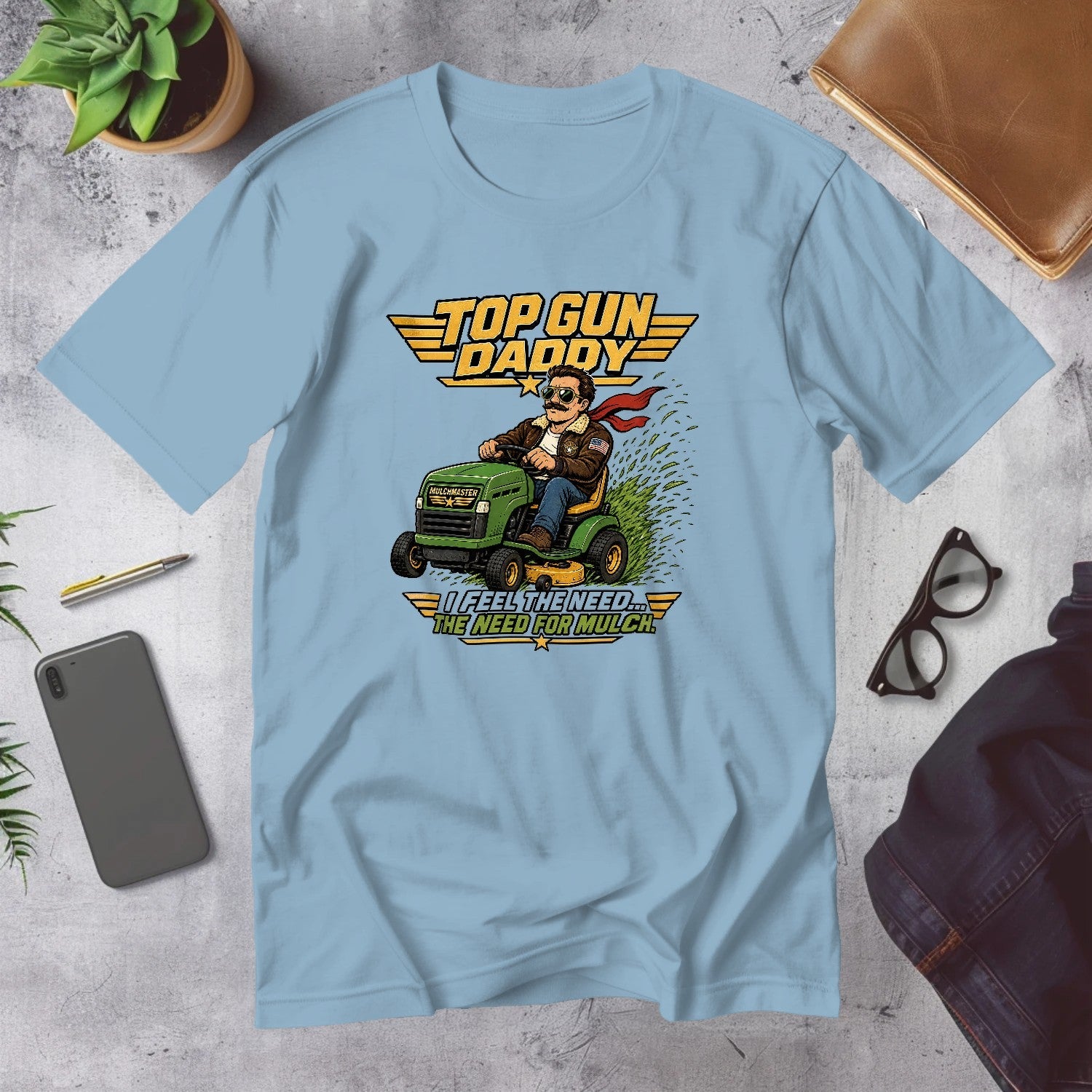 Mega Tees — Light Blue