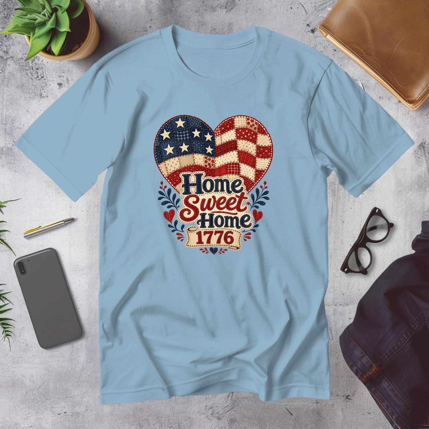 Mega Tees — Light Blue