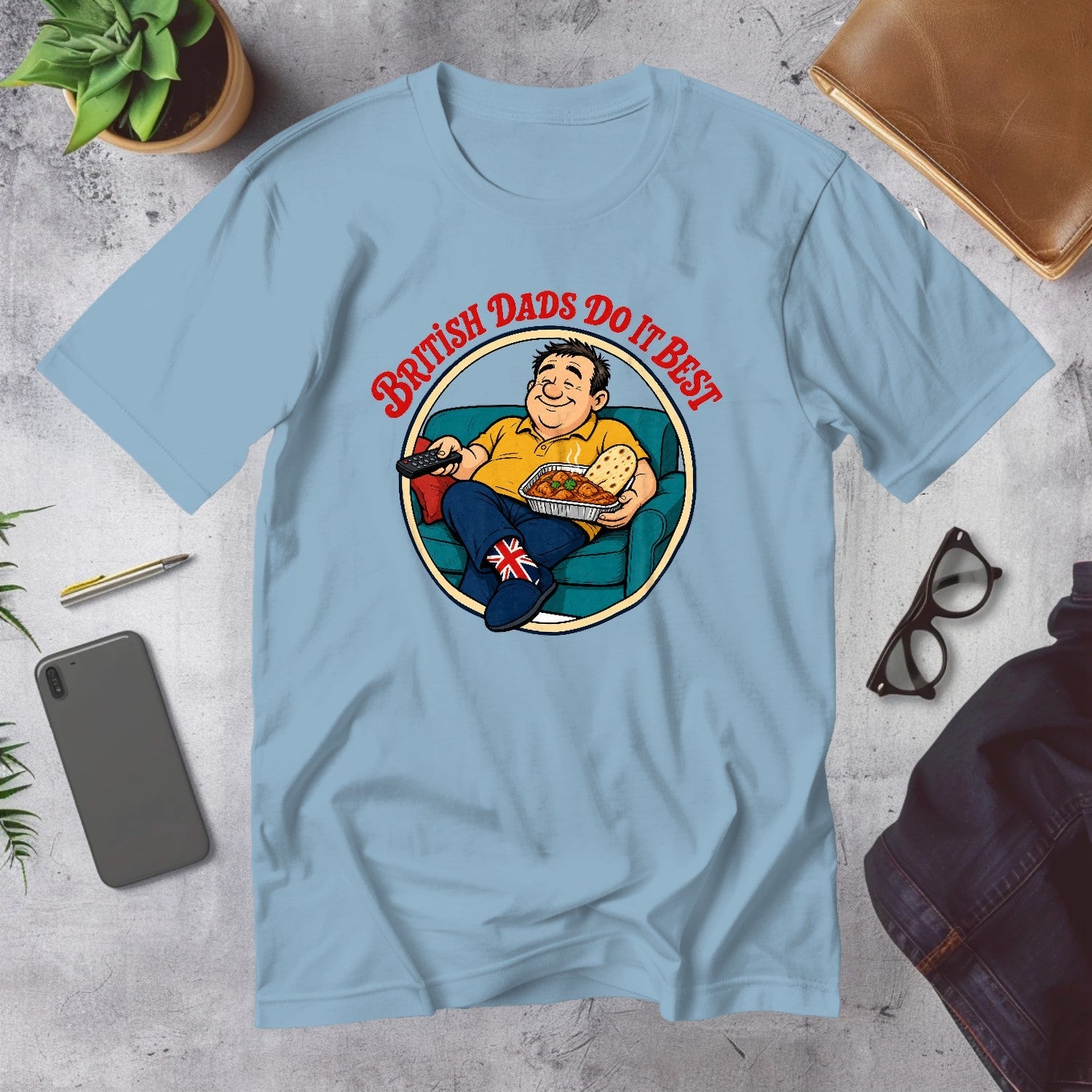 Mega Tees — Light Blue