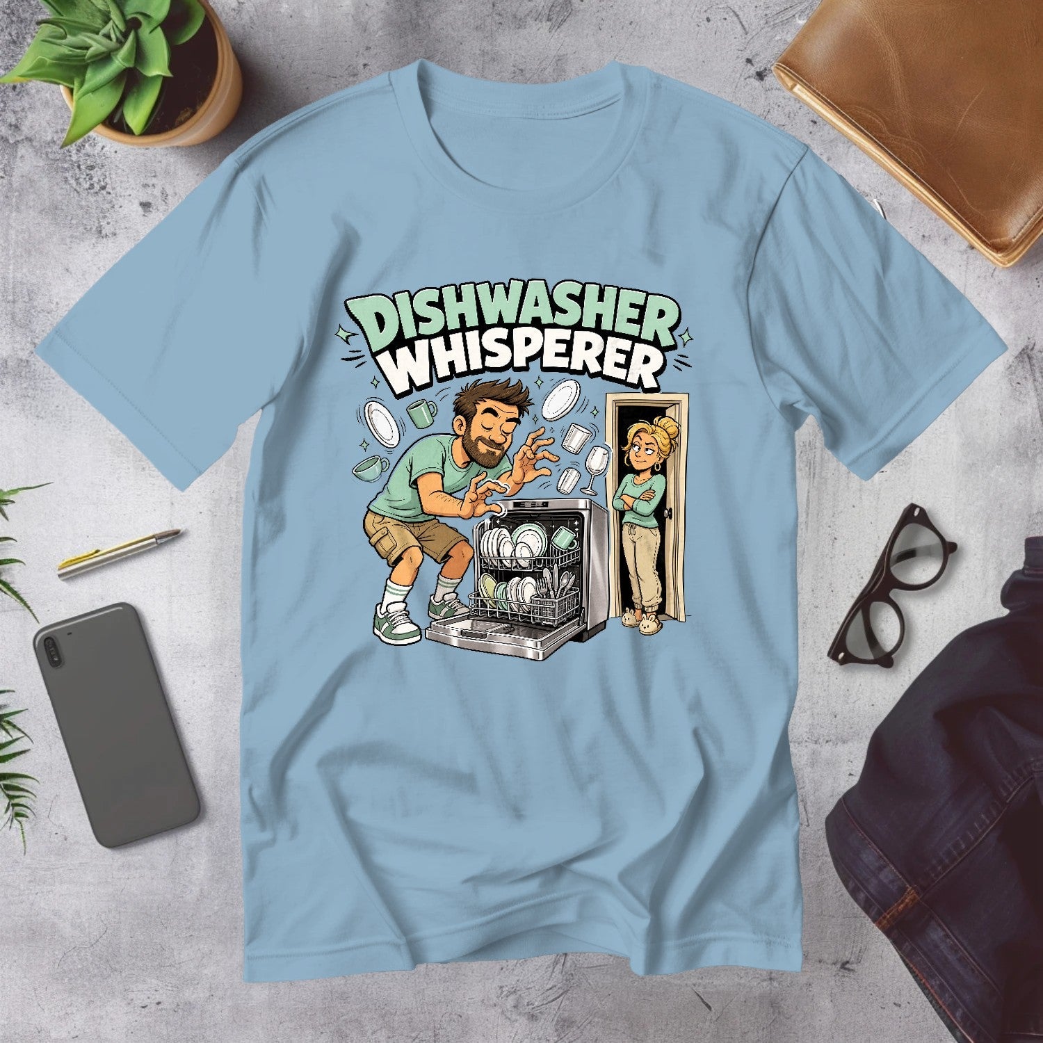 Mega Tees — Light Blue