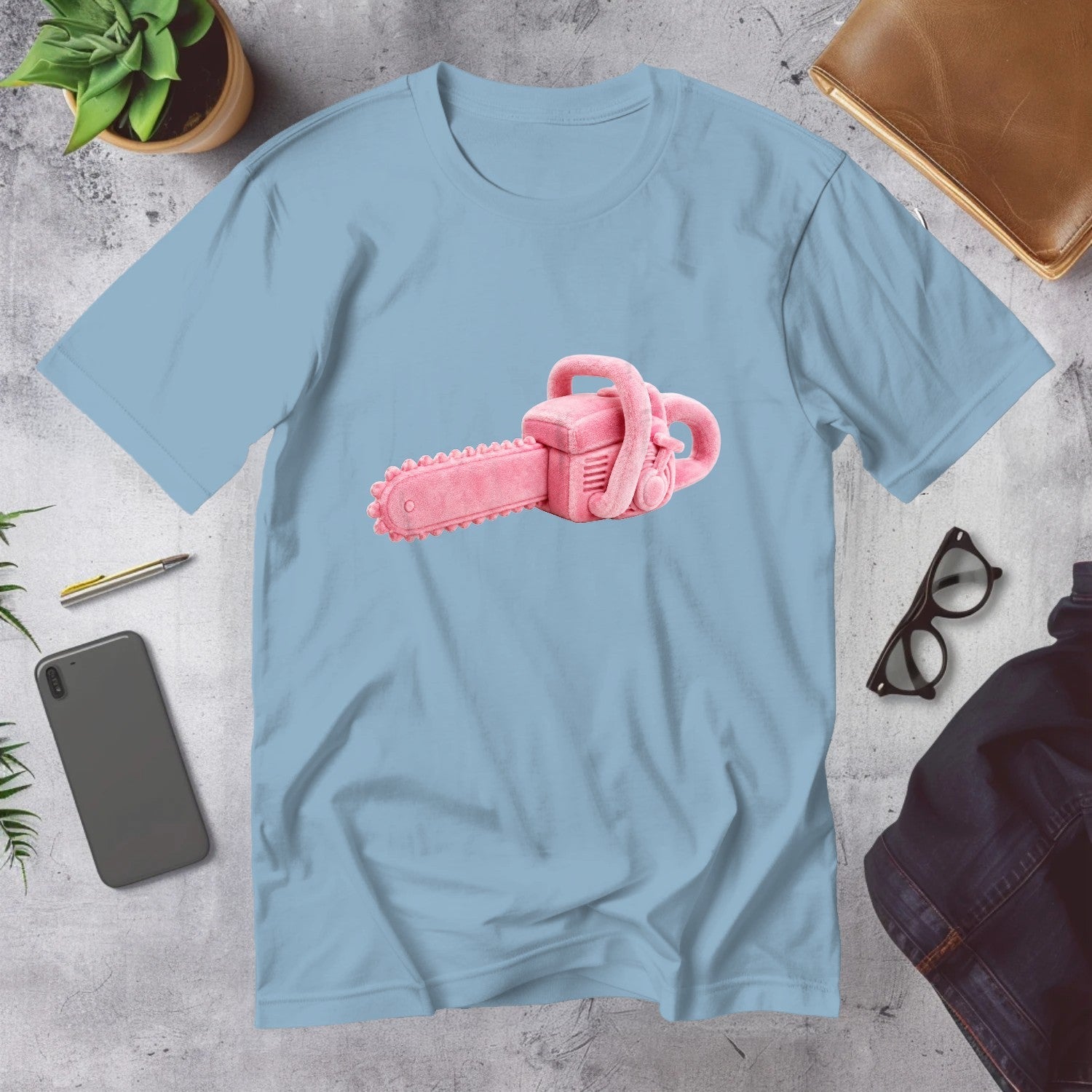 Mega Tees — Light Blue