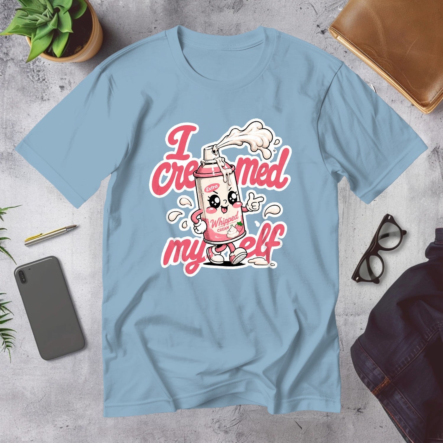 Mega Tees — Light Blue