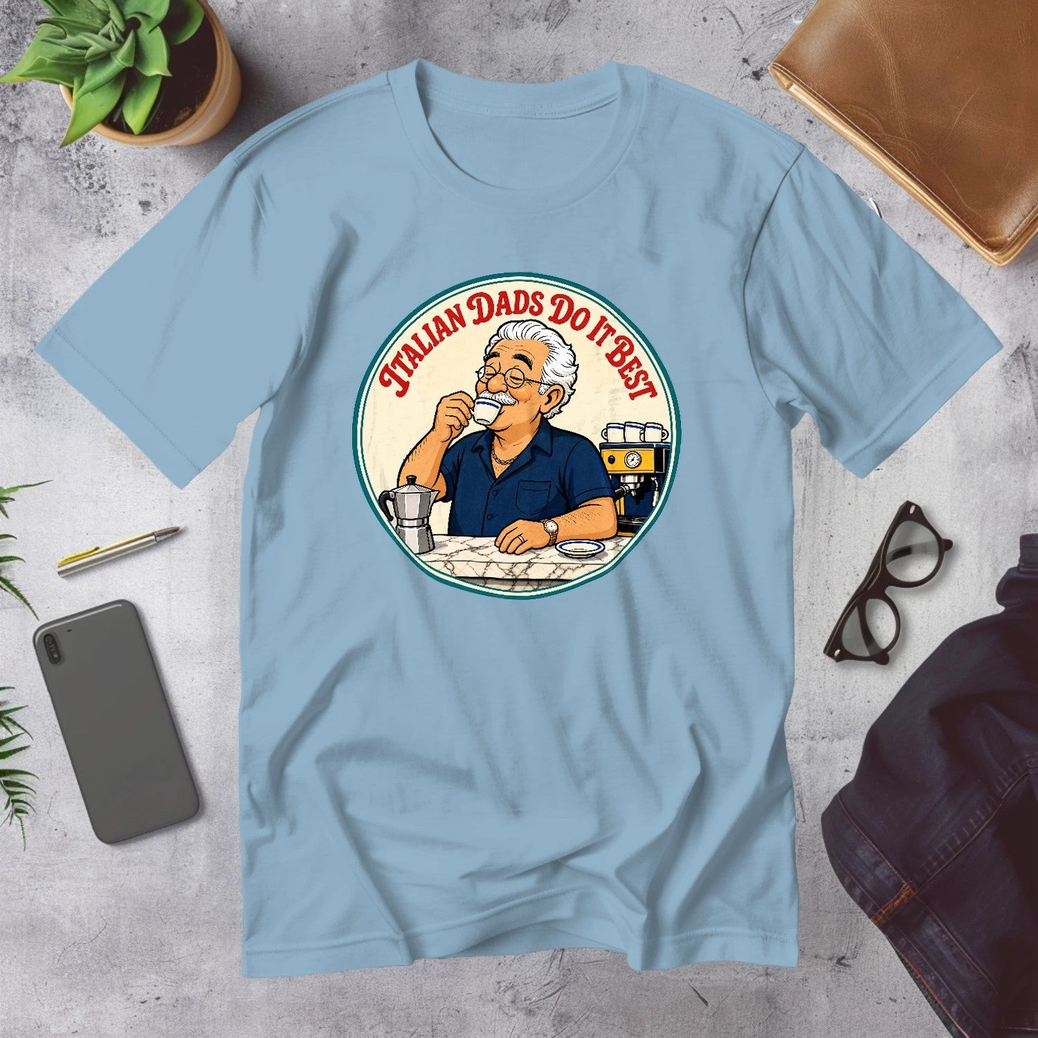 Mega Tees — Light Blue