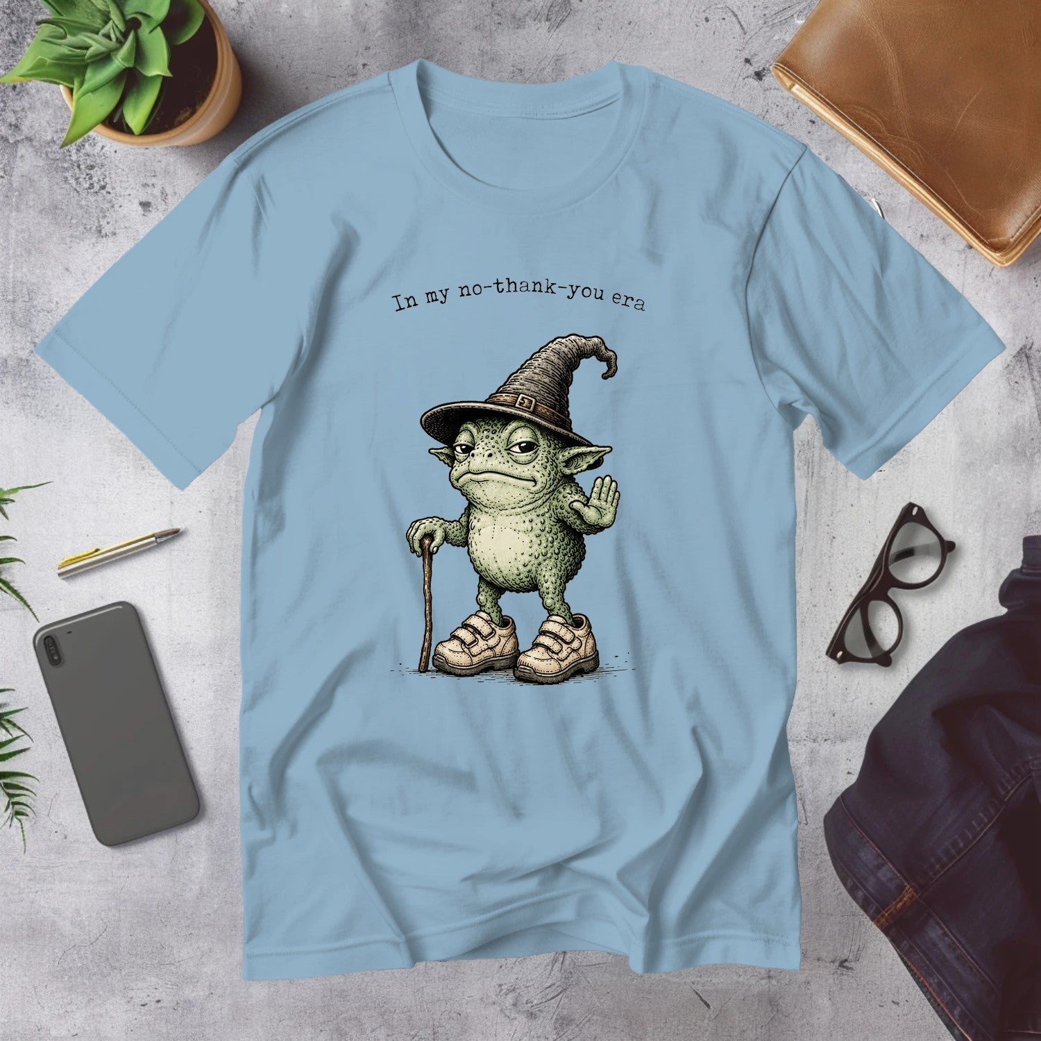 Mega Tees — Light Blue