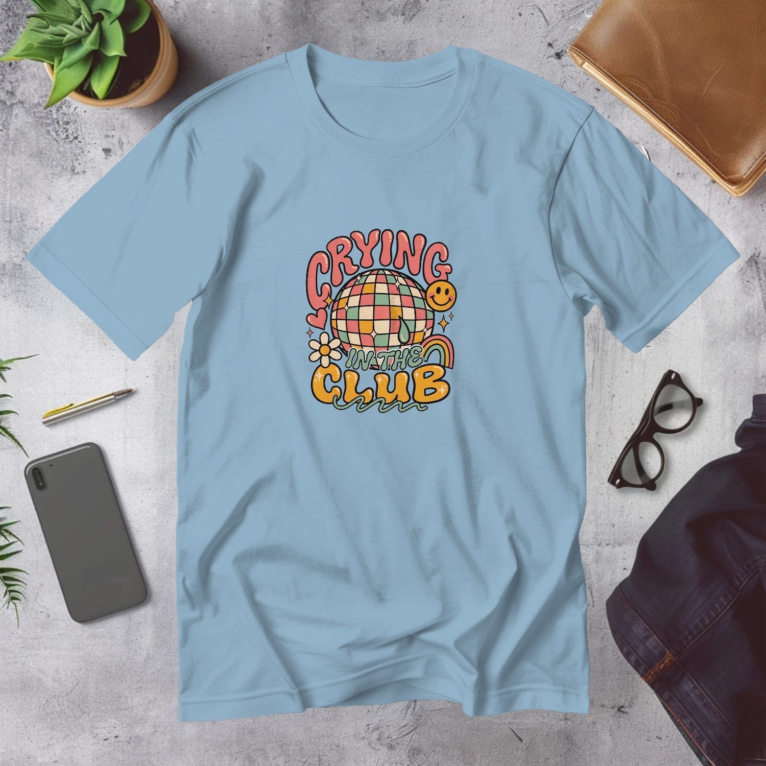 Mega Tees — Light Blue