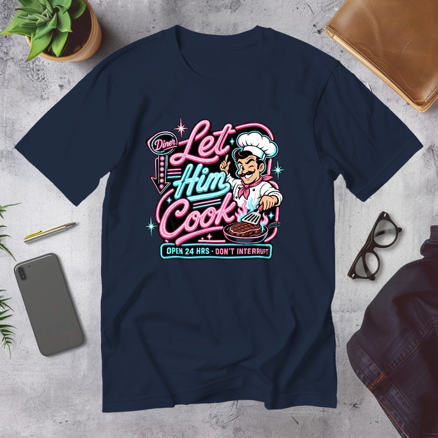 Mega Tees — Navy