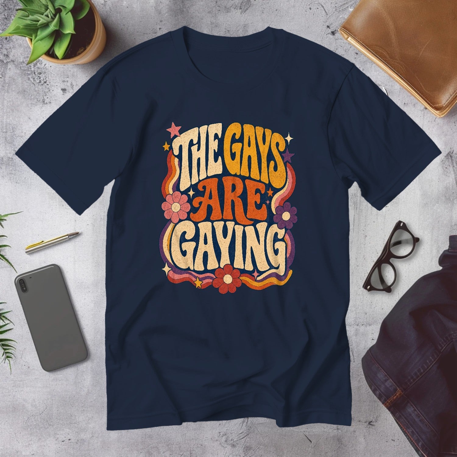 Mega Tees — Navy