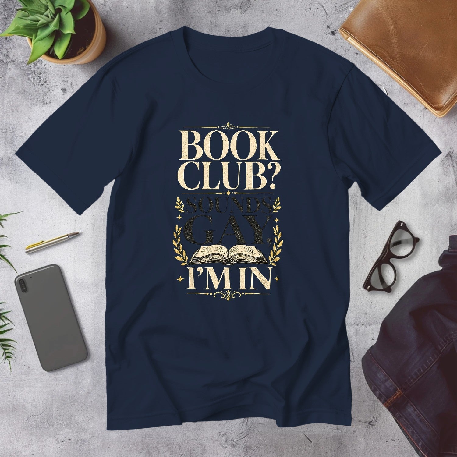 Mega Tees — Navy
