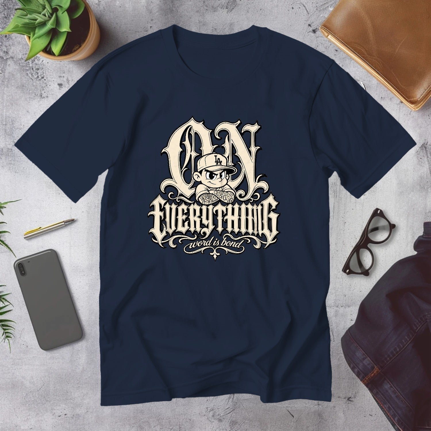 Mega Tees — Navy