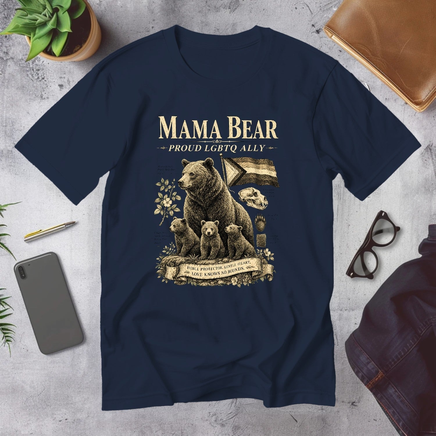Mega Tees — Navy