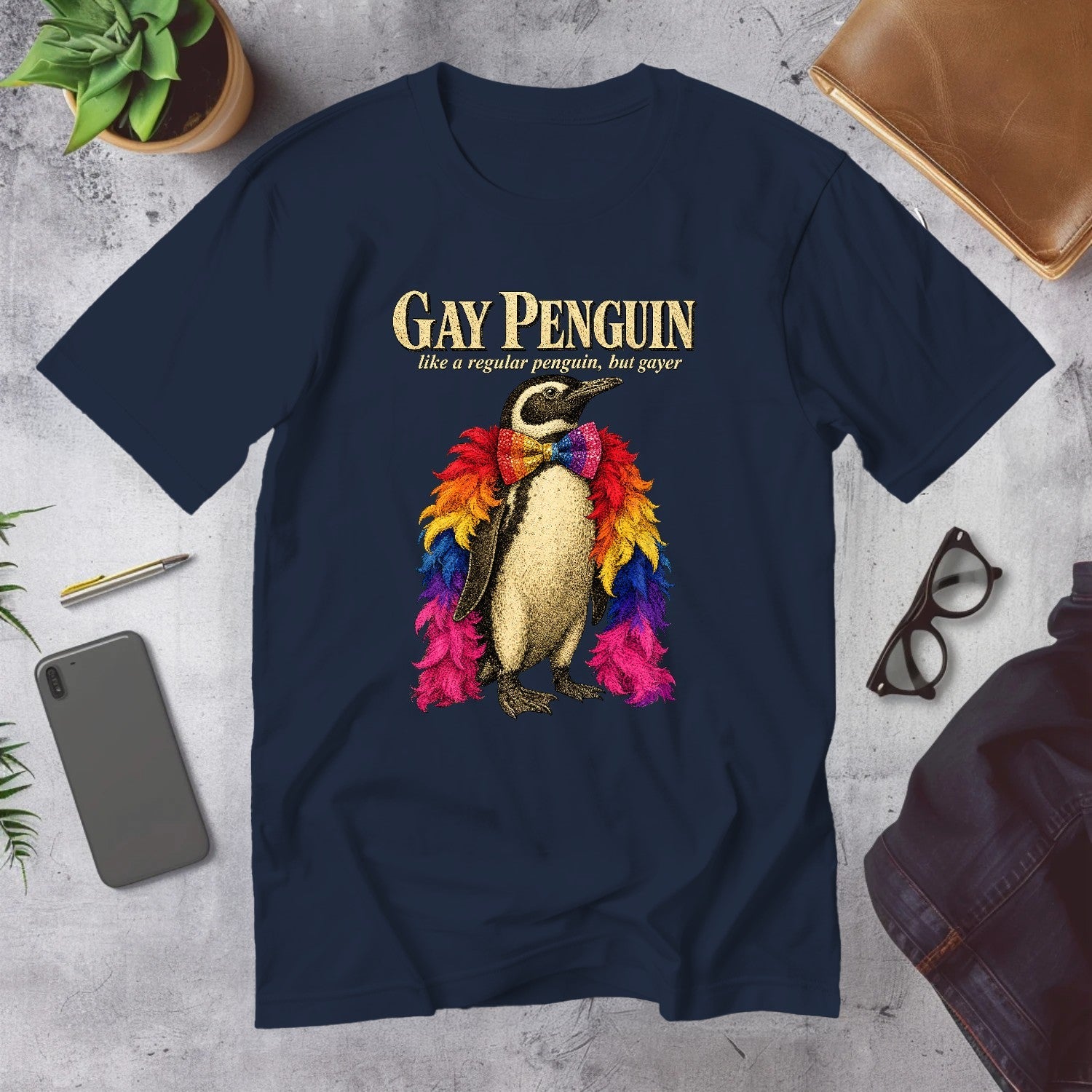 Mega Tees — Navy