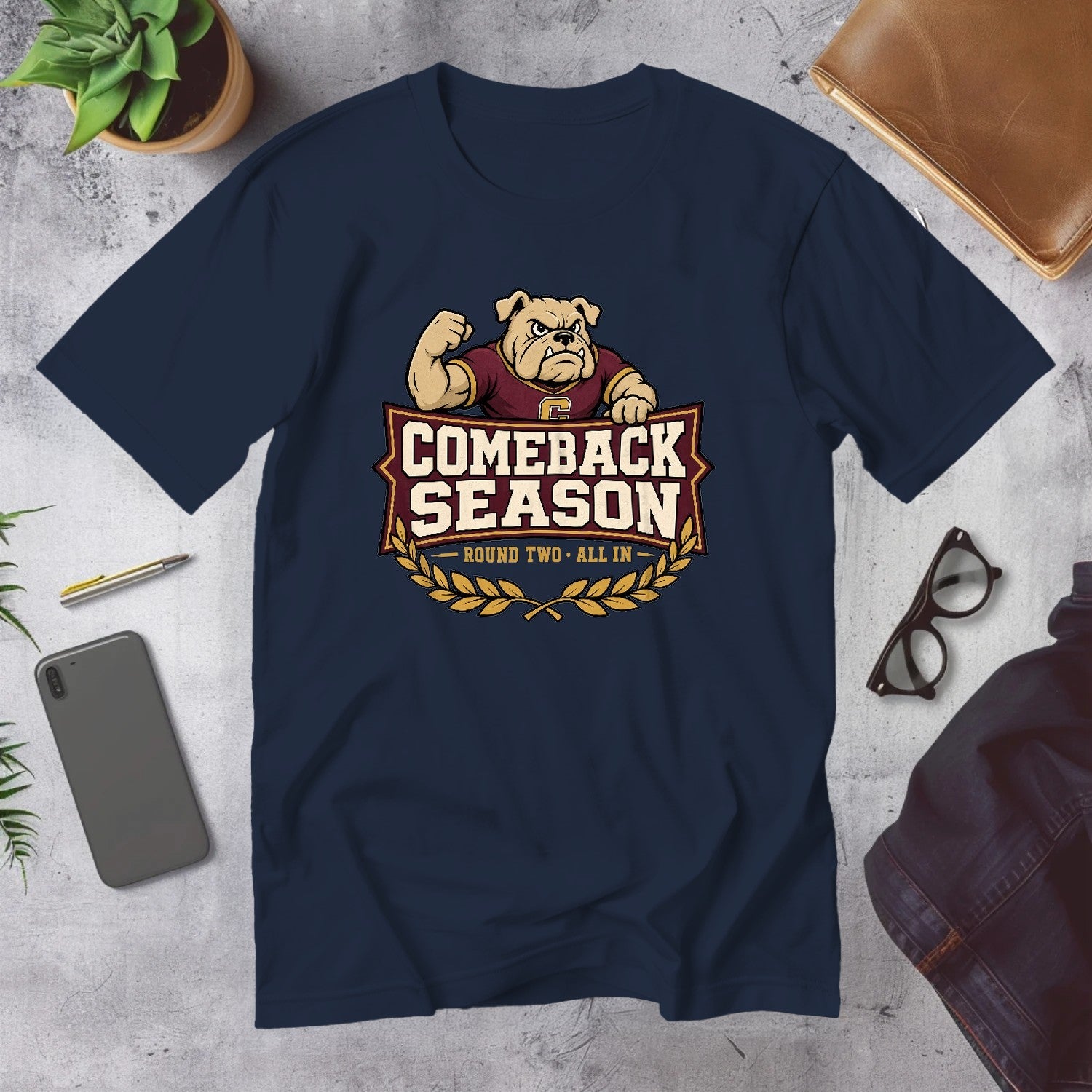 Mega Tees — Navy
