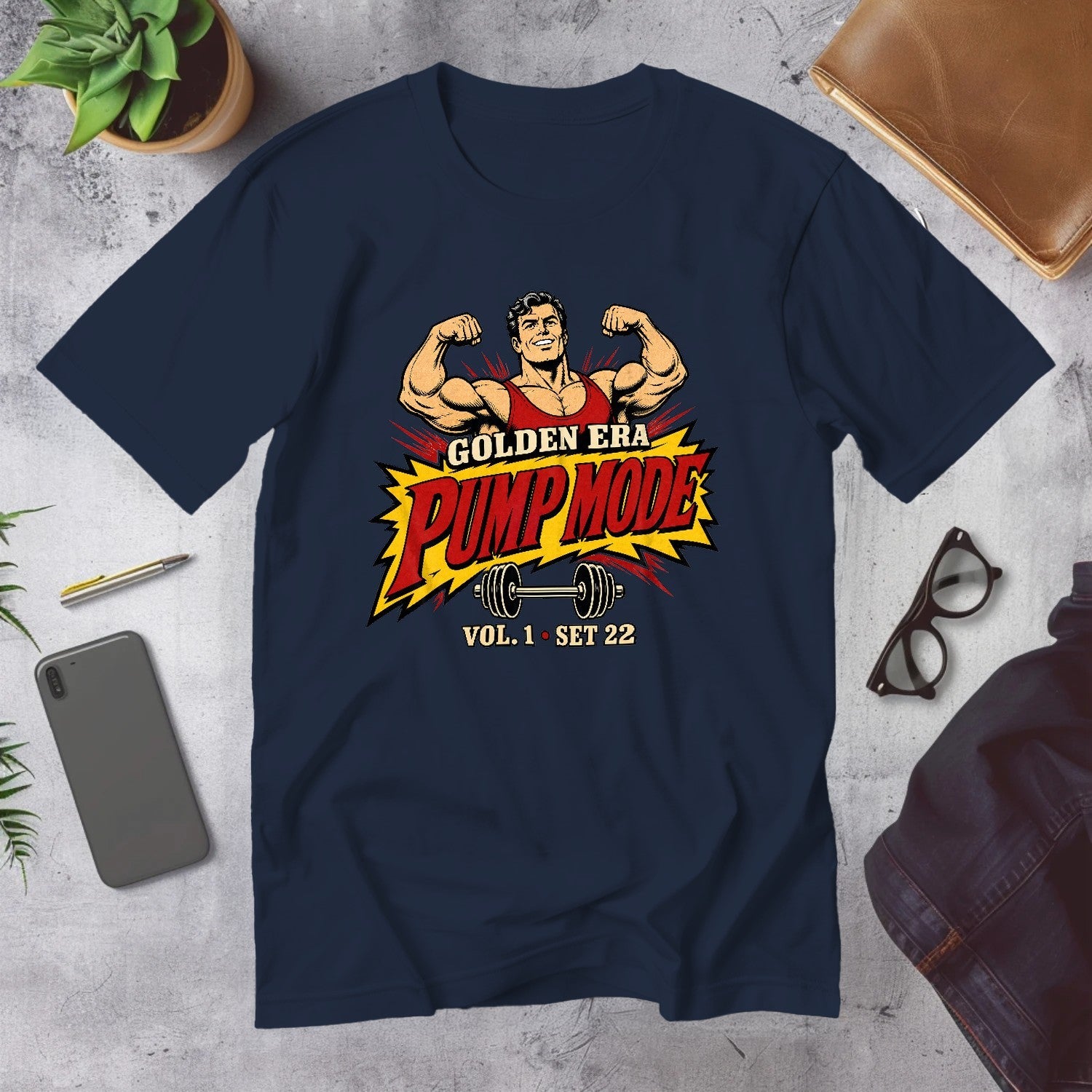 Mega Tees — Navy