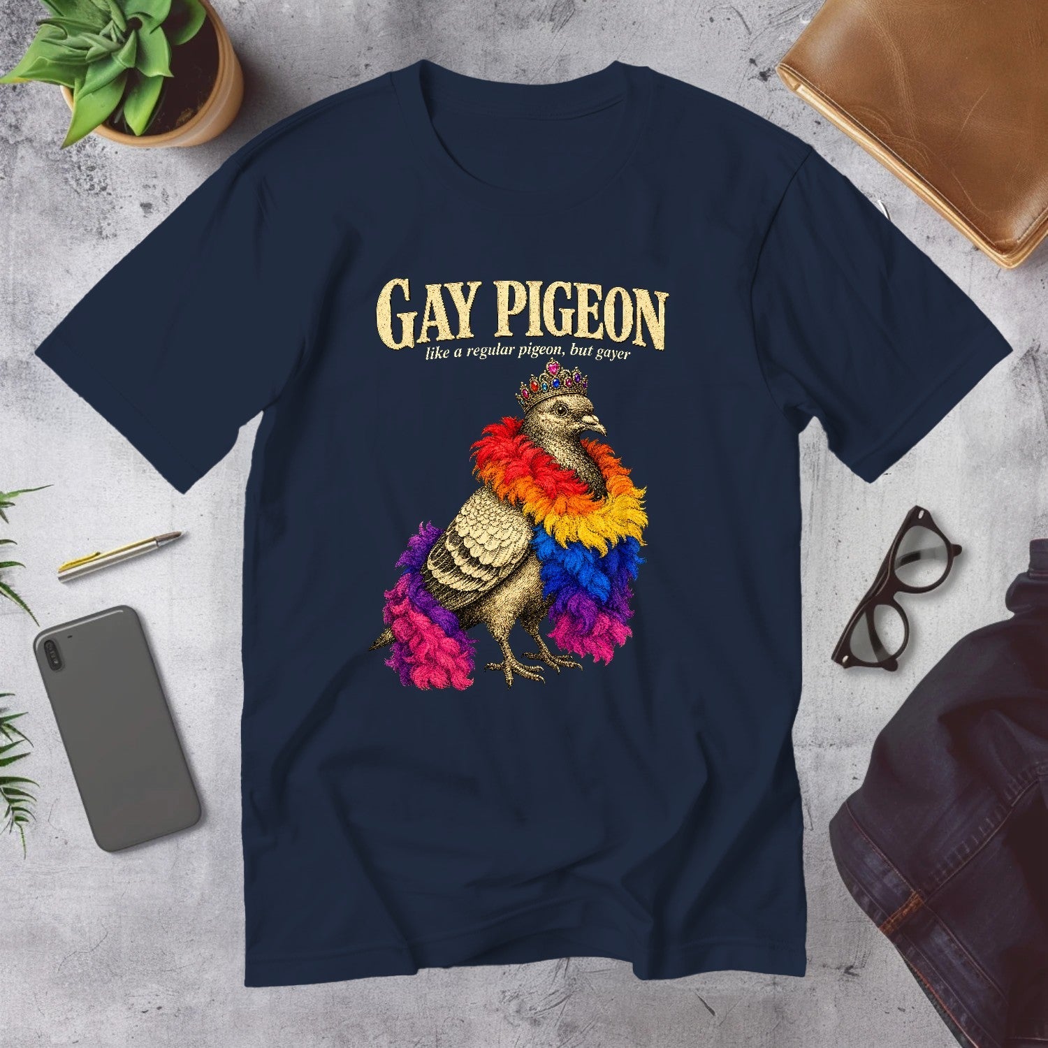 Mega Tees — Navy