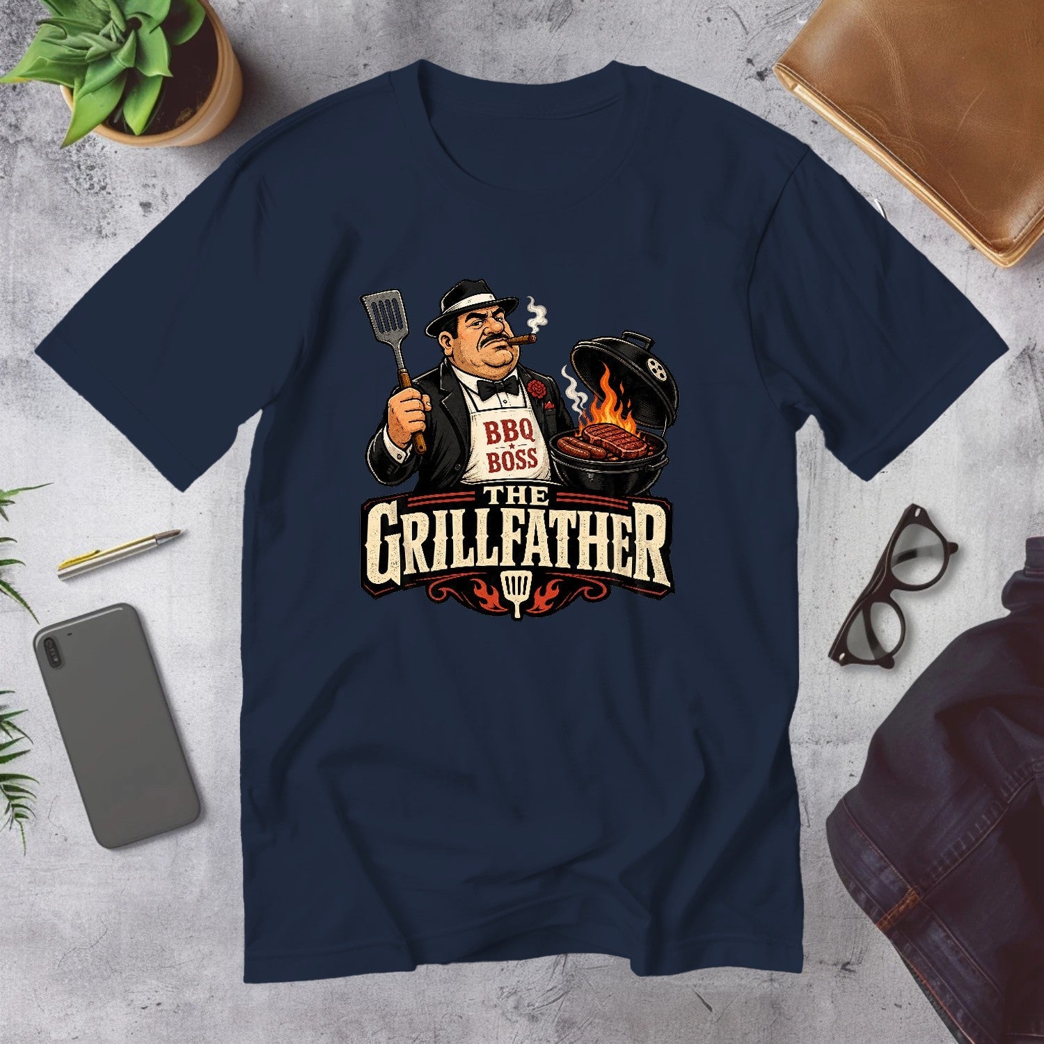 Mega Tees — Navy