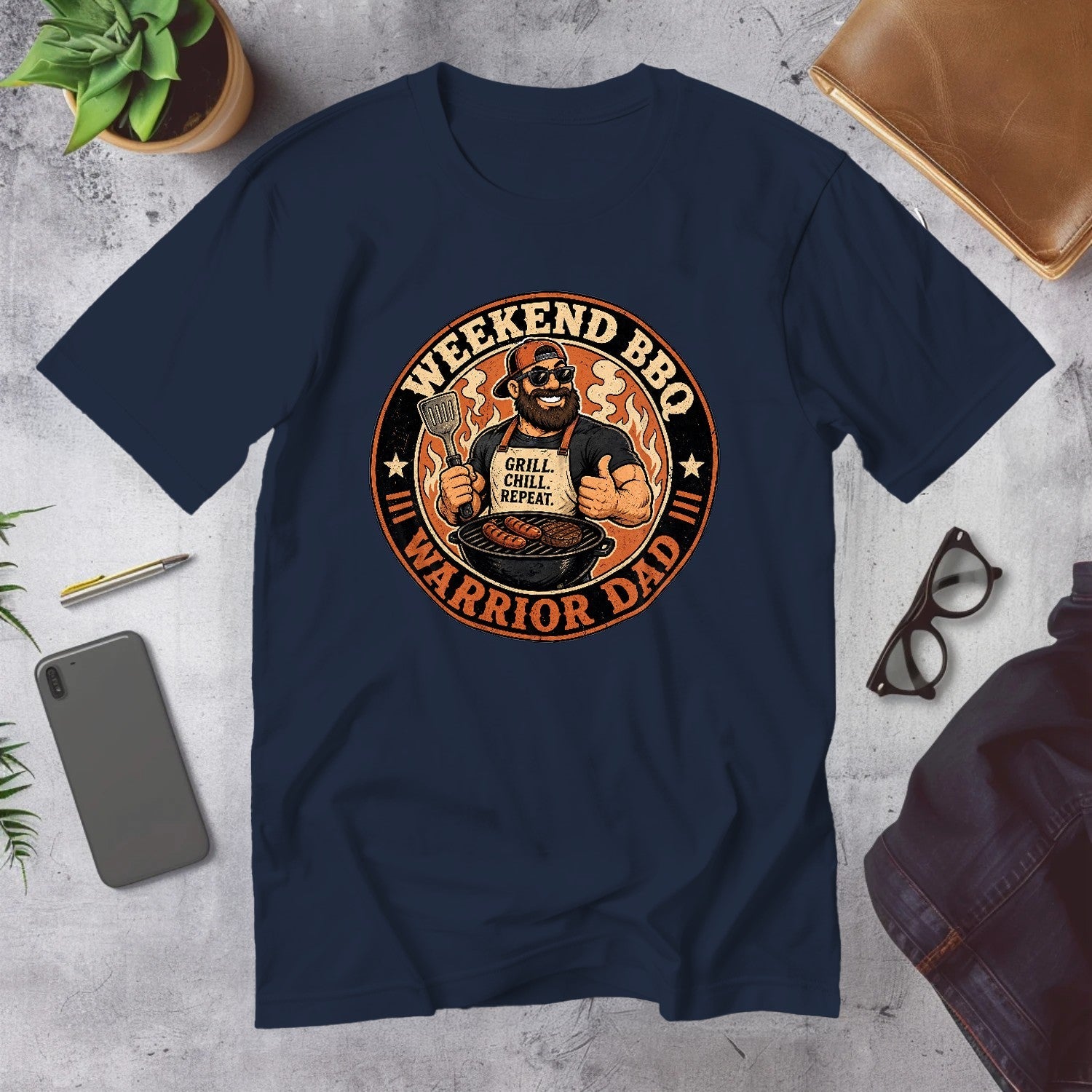 Mega Tees — Navy