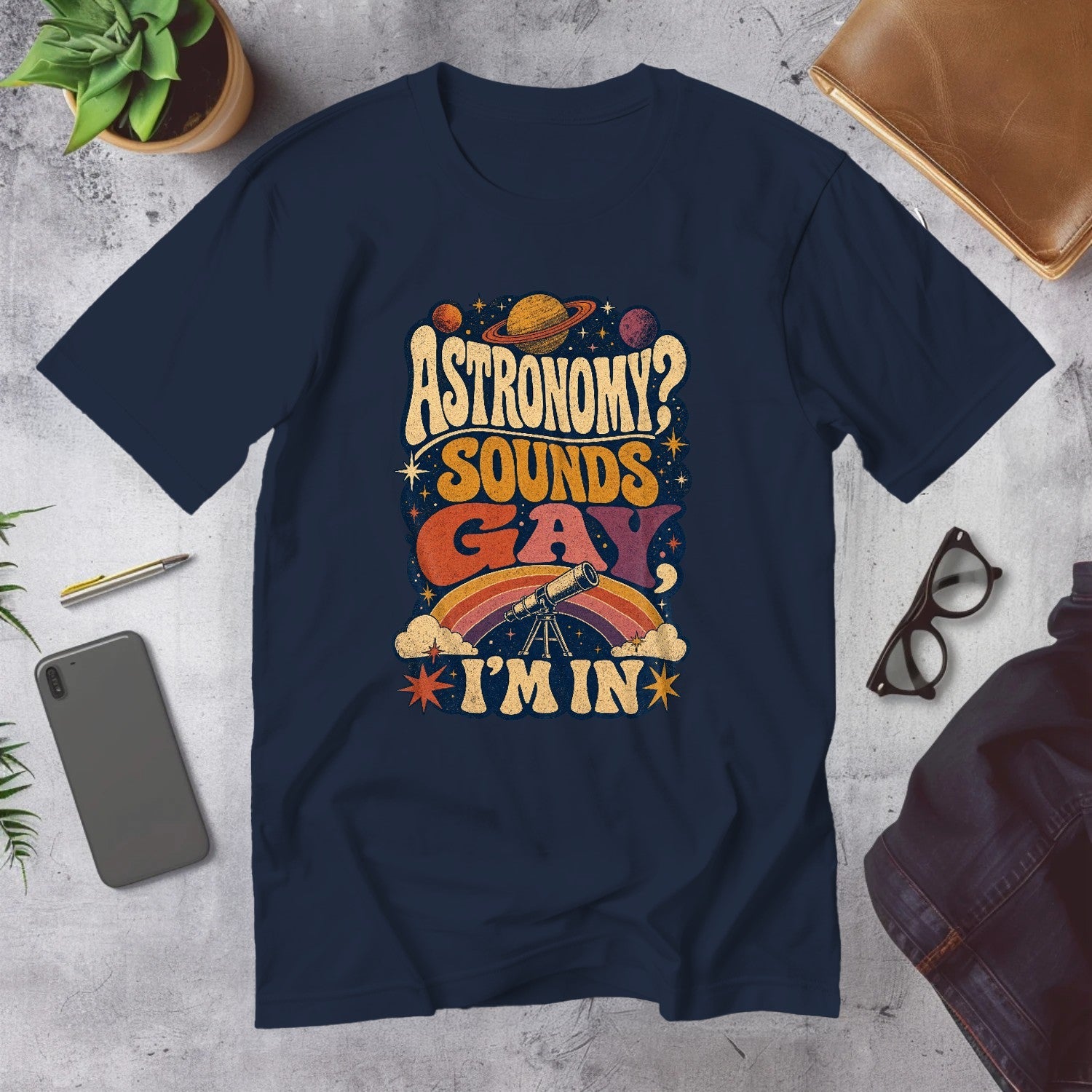 Mega Tees — Navy