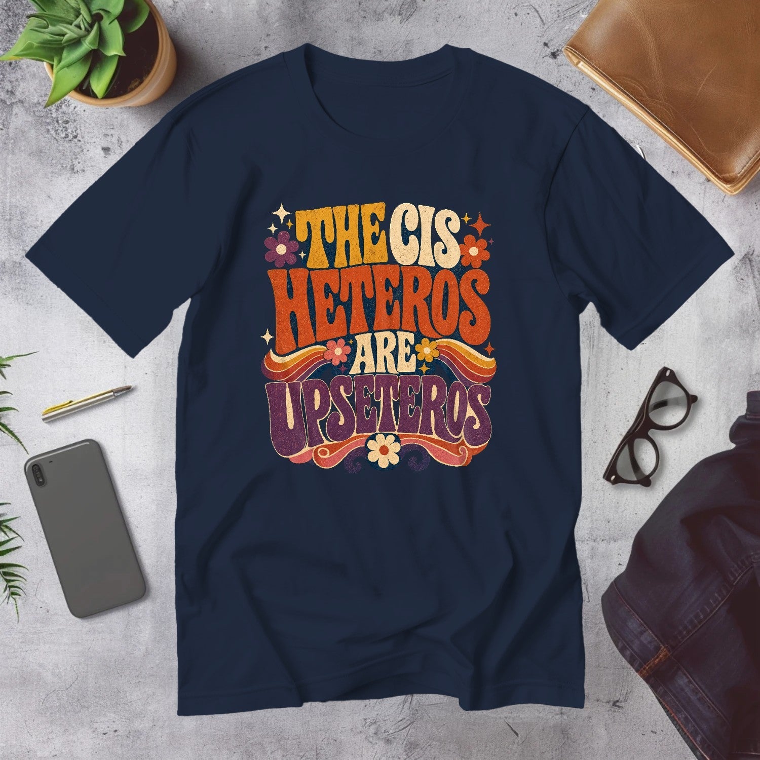 Mega Tees — Navy