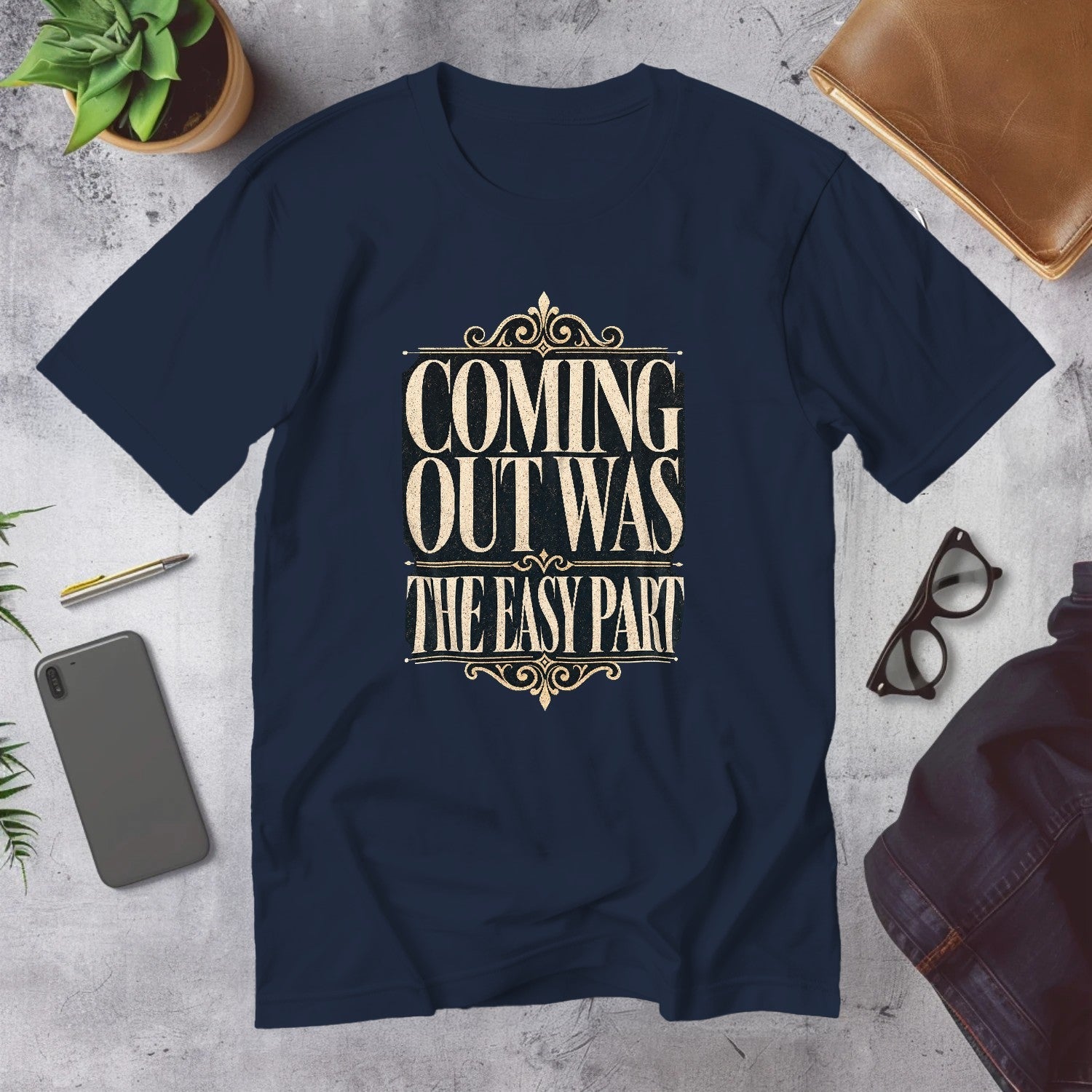 Mega Tees — Navy