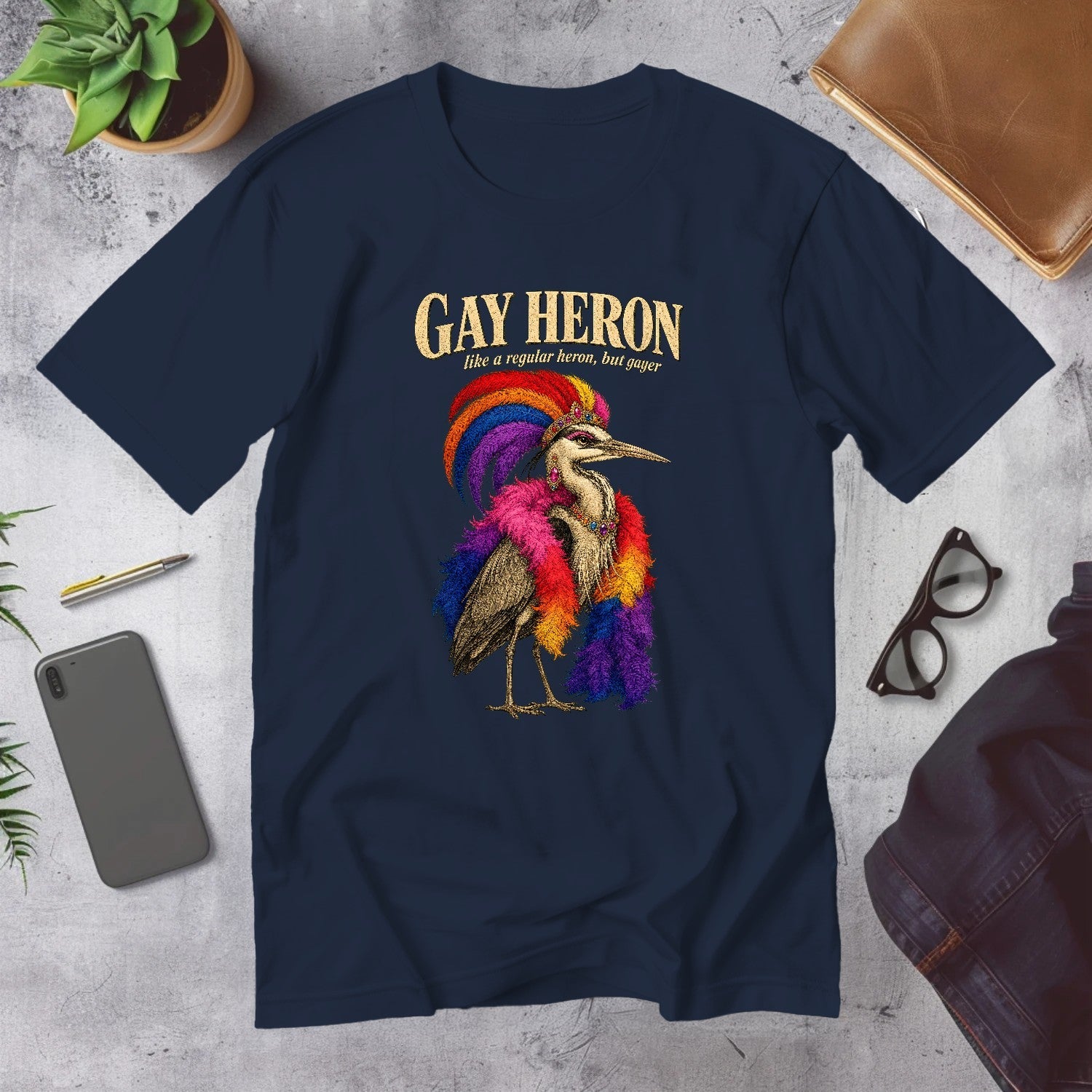 Mega Tees — Navy