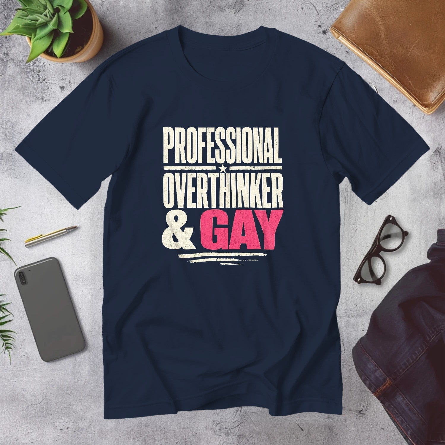 Mega Tees — Navy