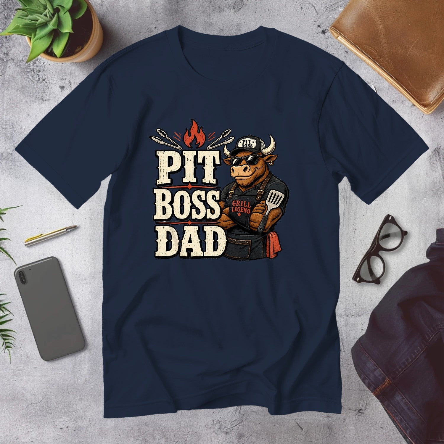 Mega Tees — Navy
