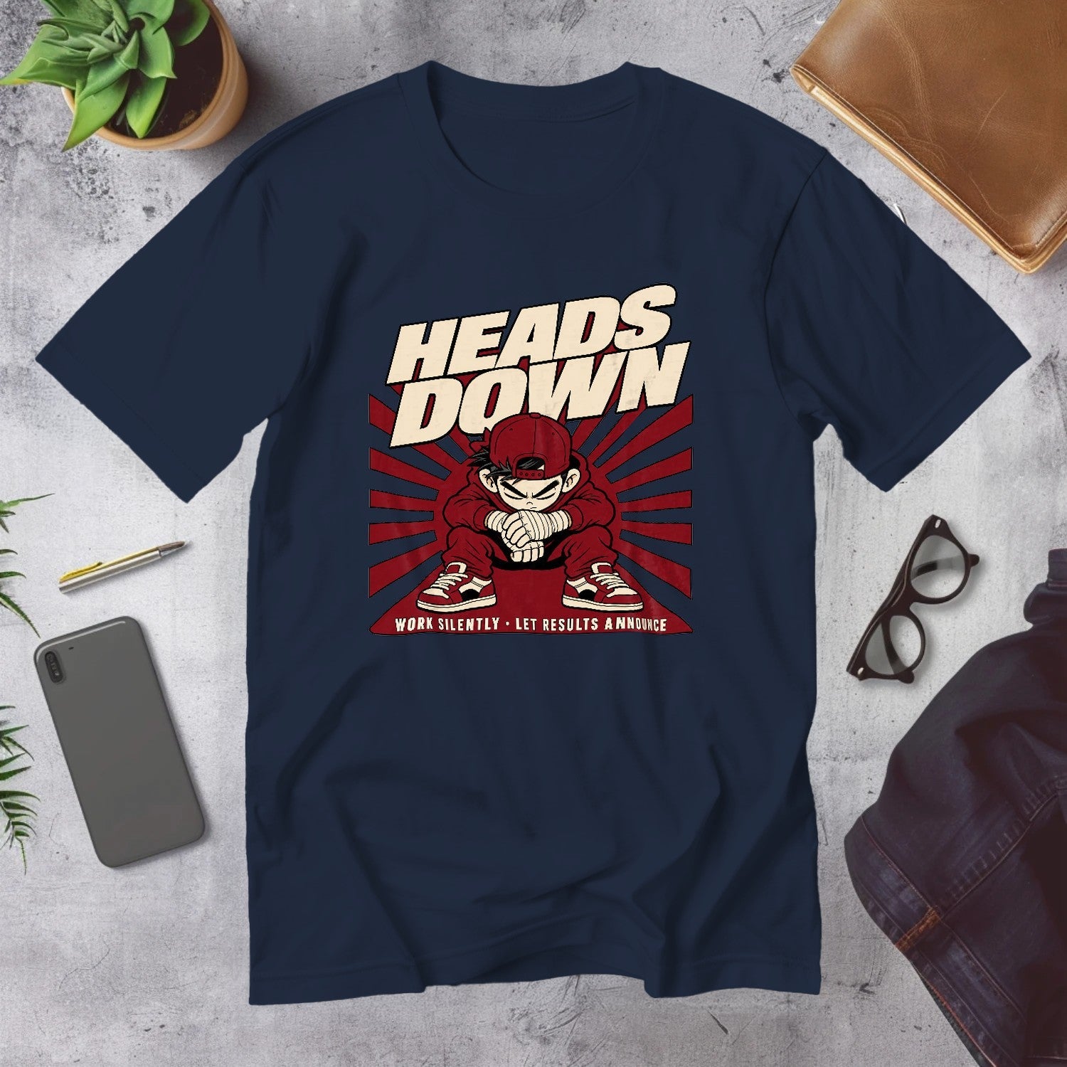 Mega Tees — Navy