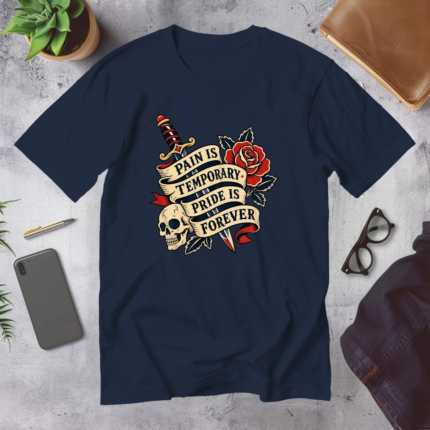 Mega Tees — Navy