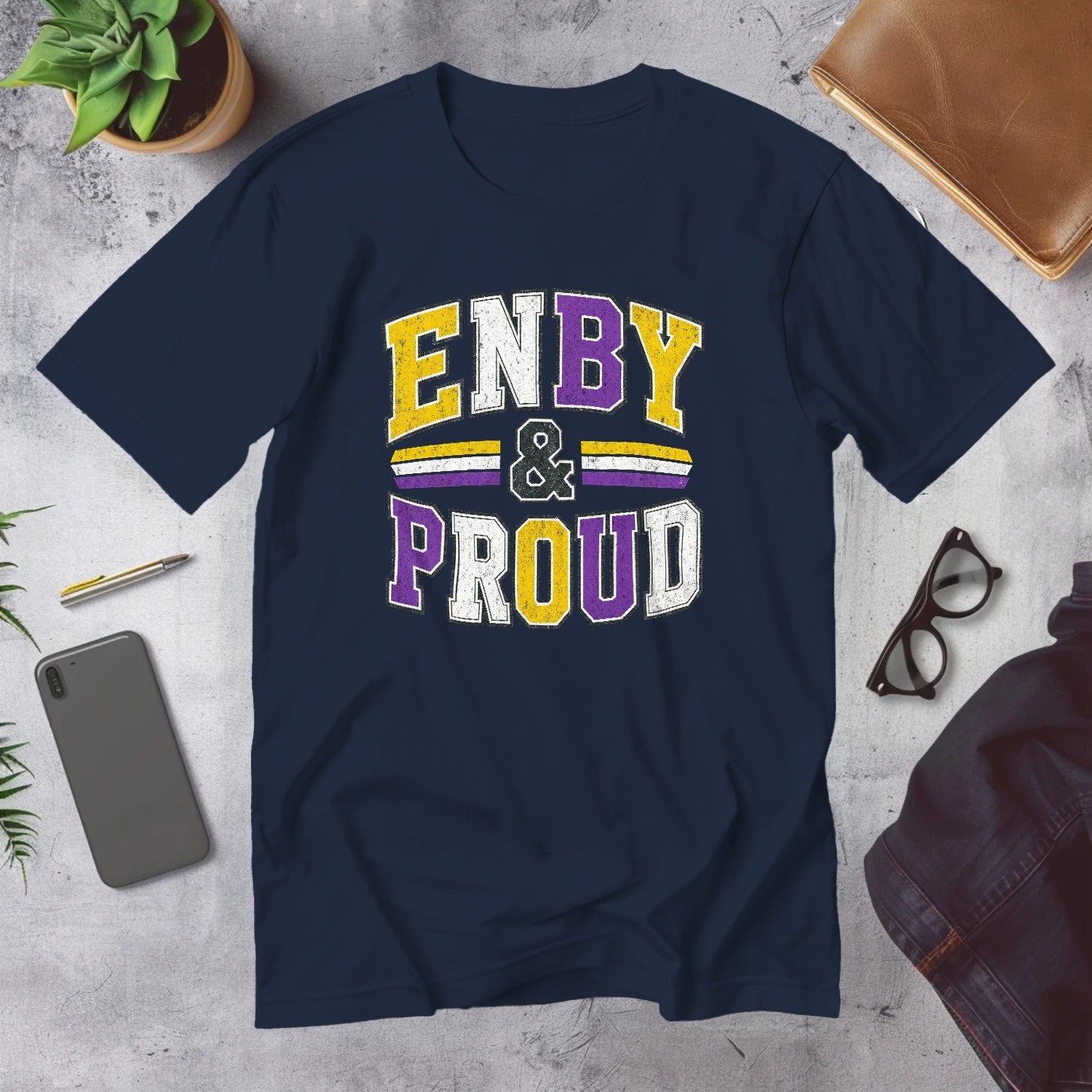 Mega Tees — Navy