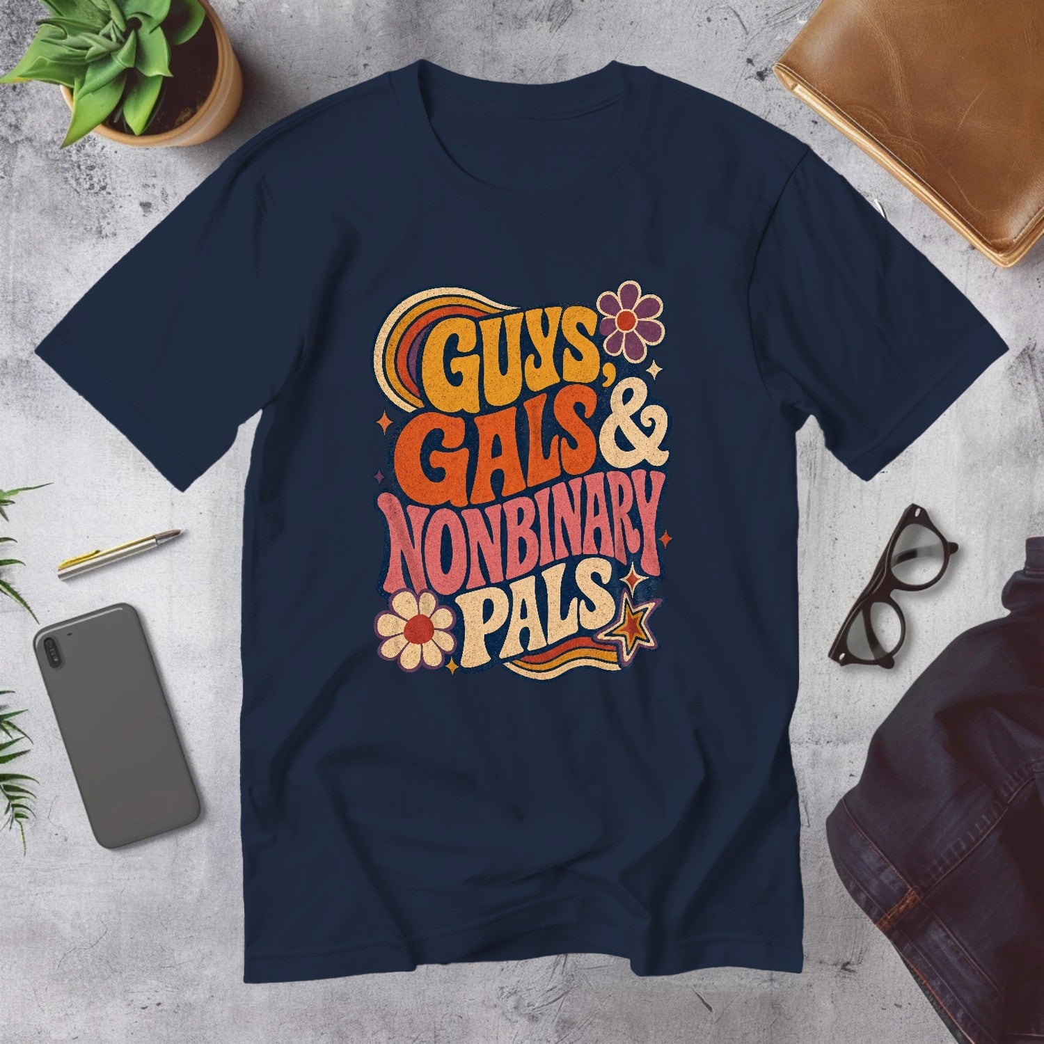 Mega Tees — Navy