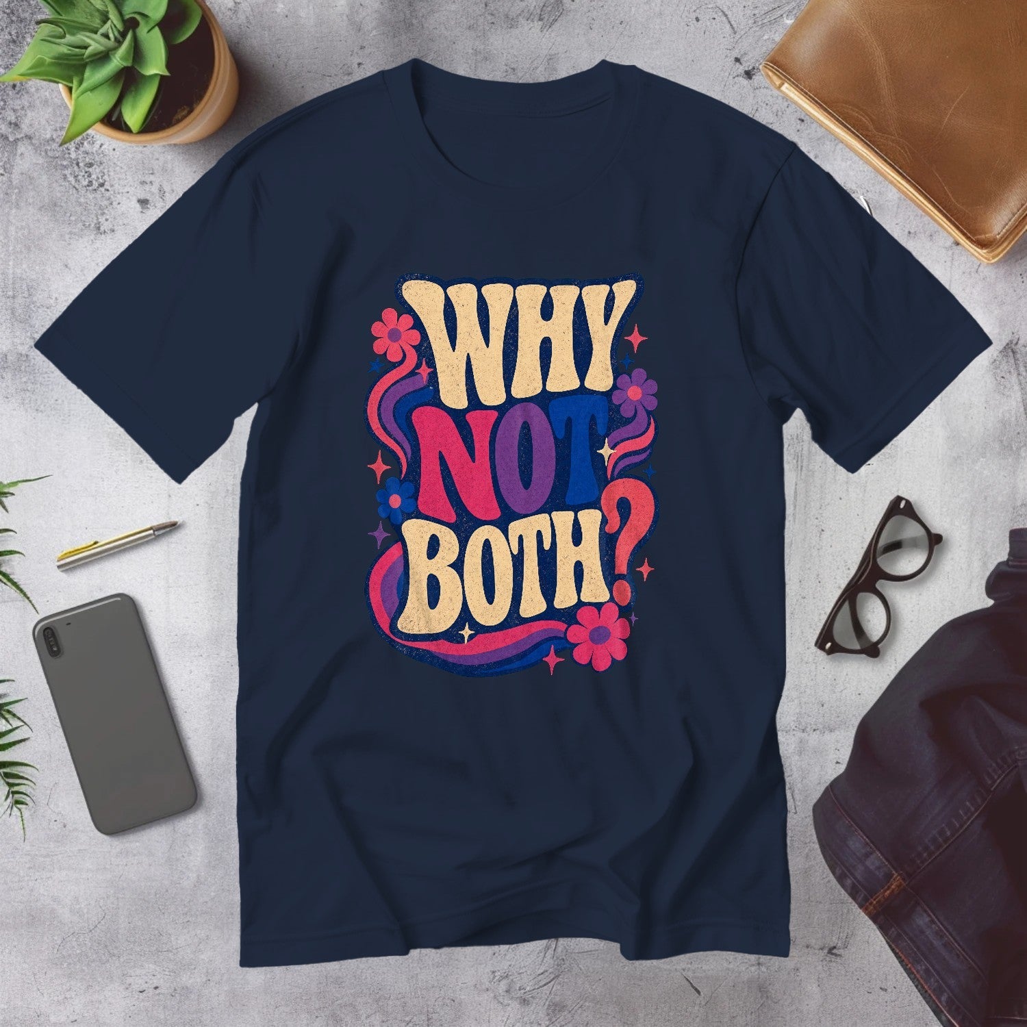 Mega Tees — Navy