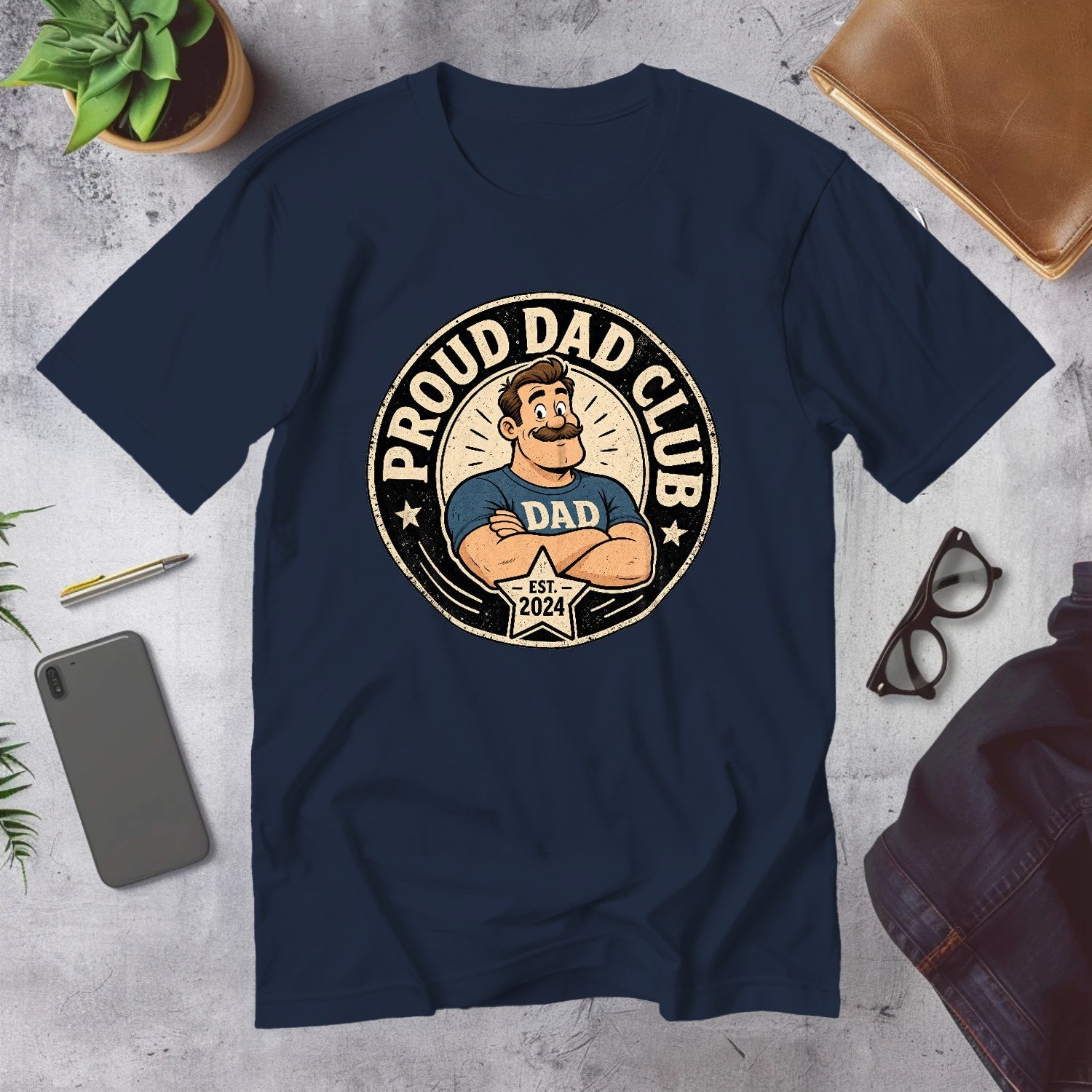 Mega Tees — Navy