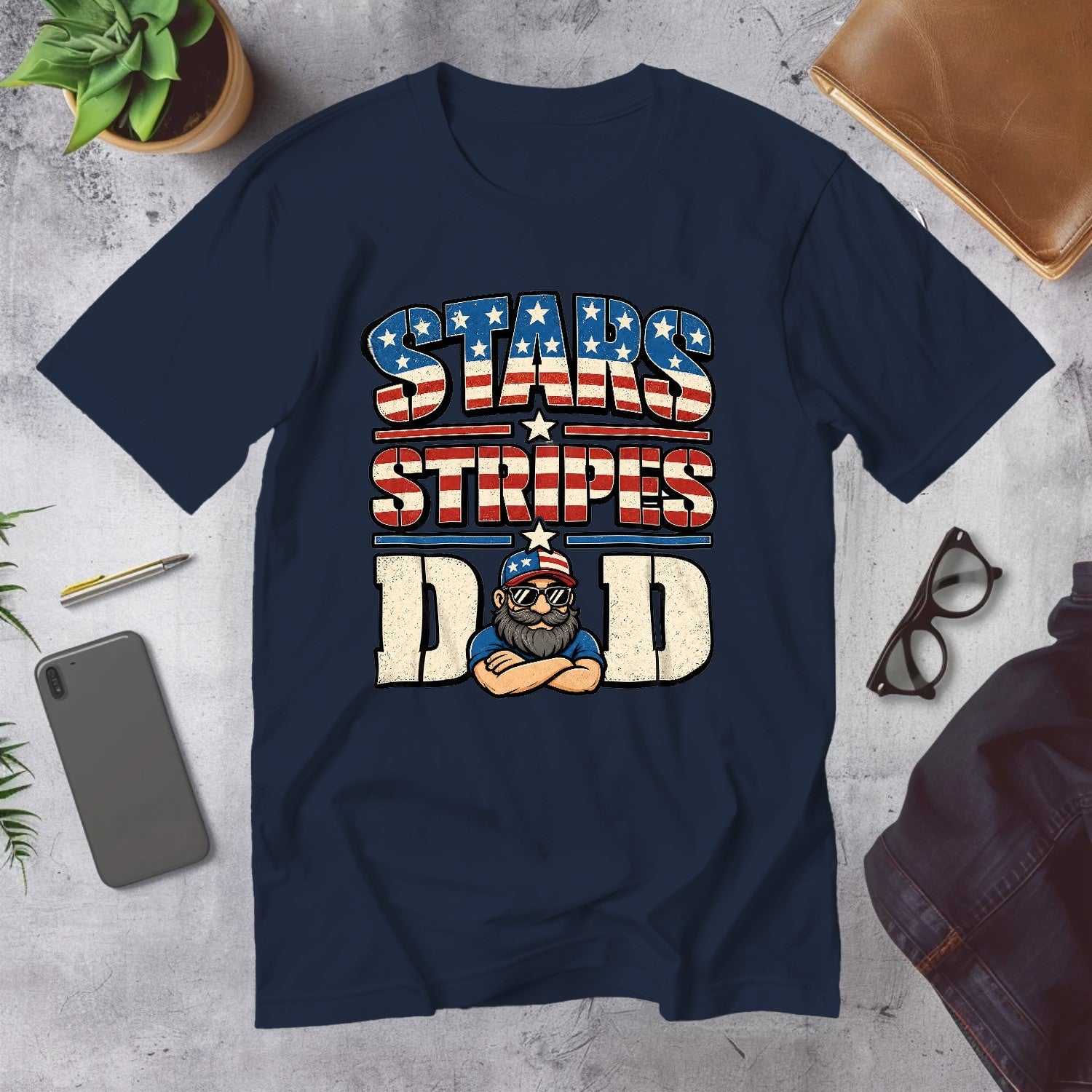 Mega Tees — Navy