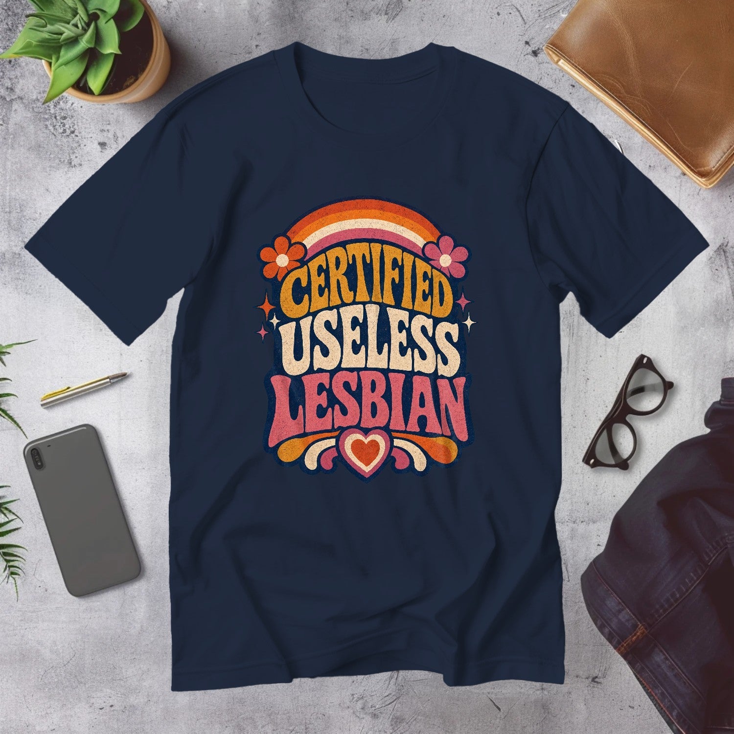 Mega Tees — Navy