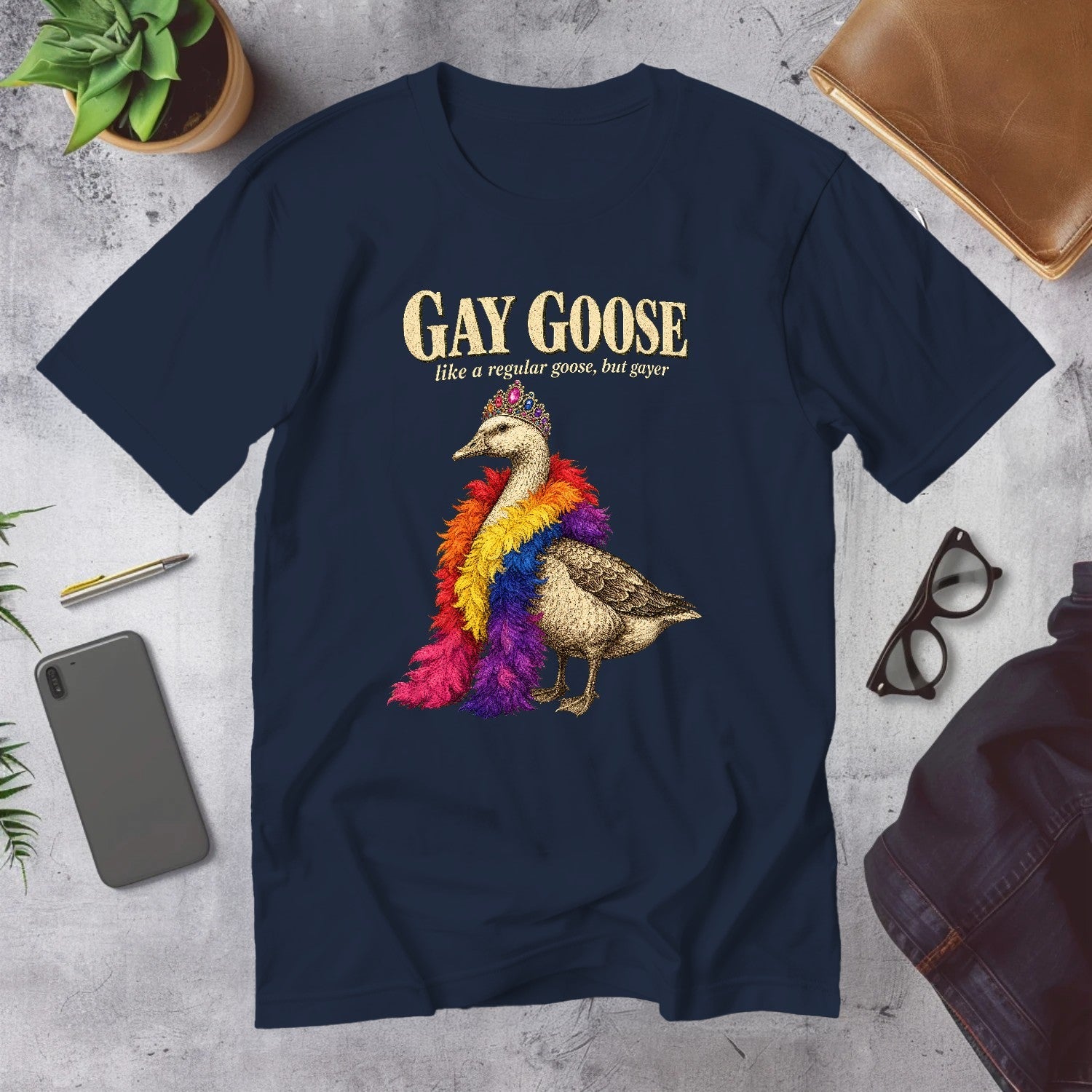 Mega Tees — Navy