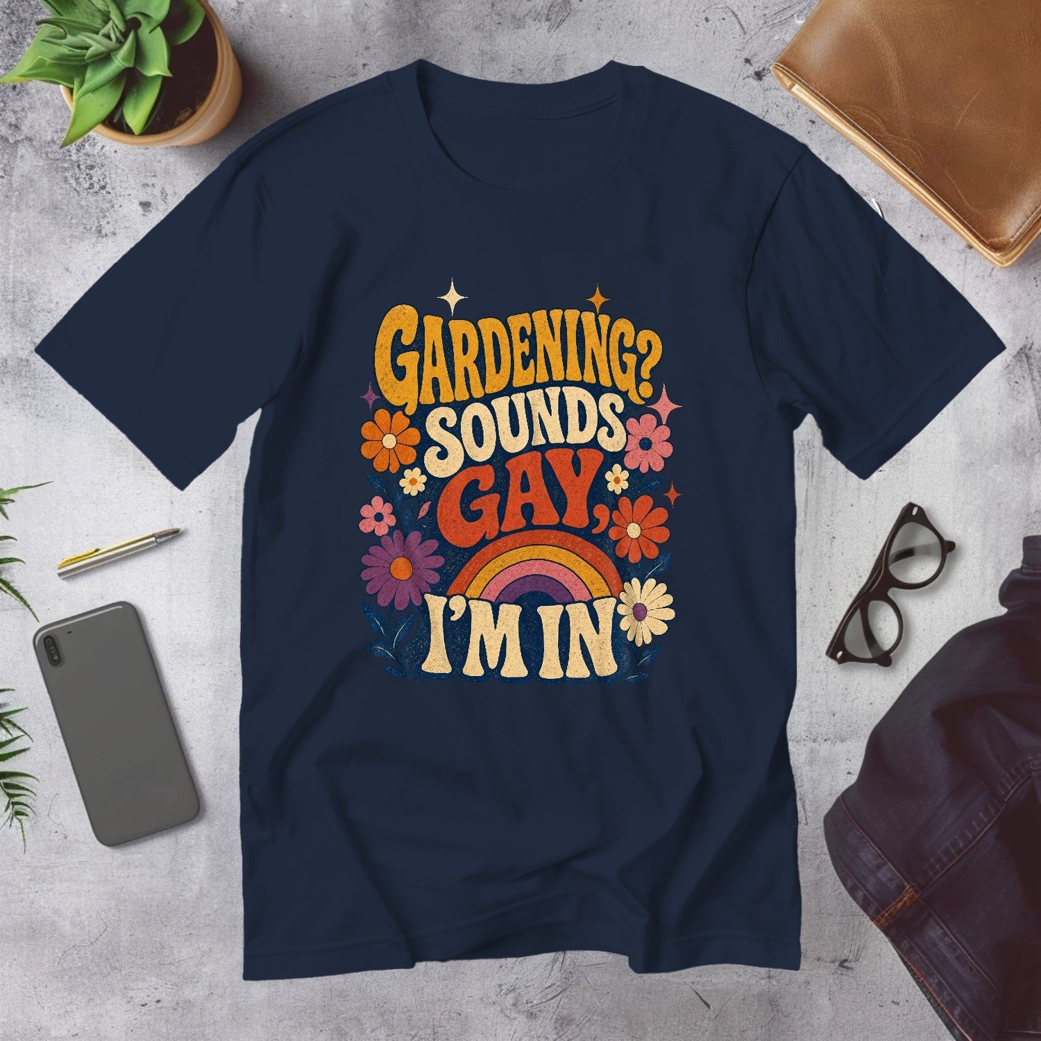 Mega Tees — Navy