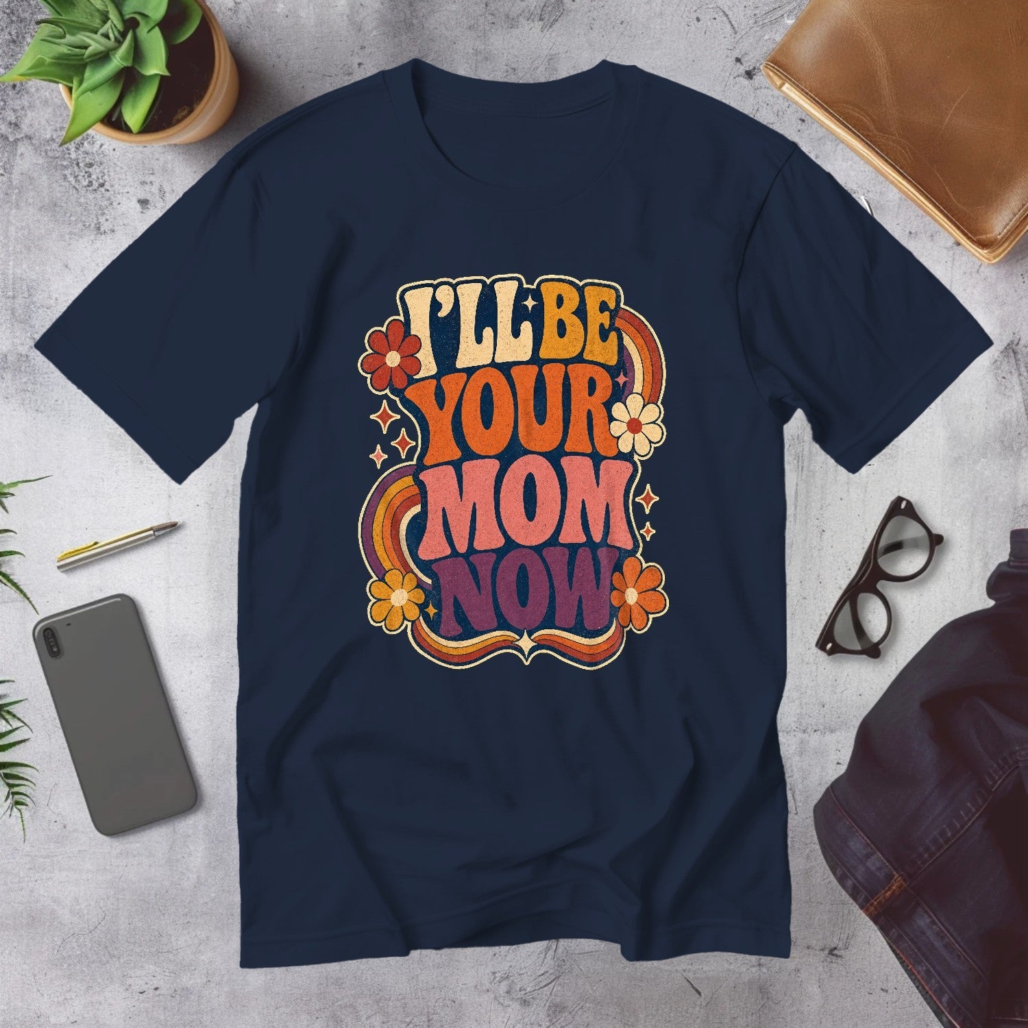 Mega Tees — Navy