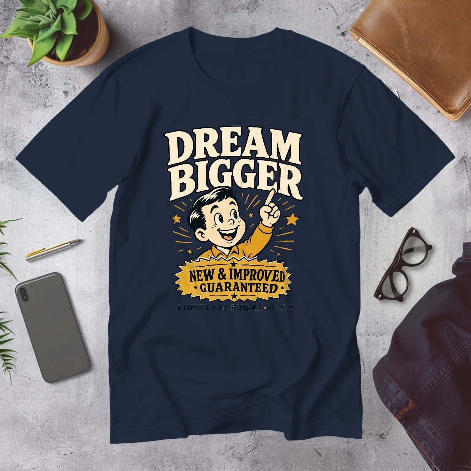 Mega Tees — Navy