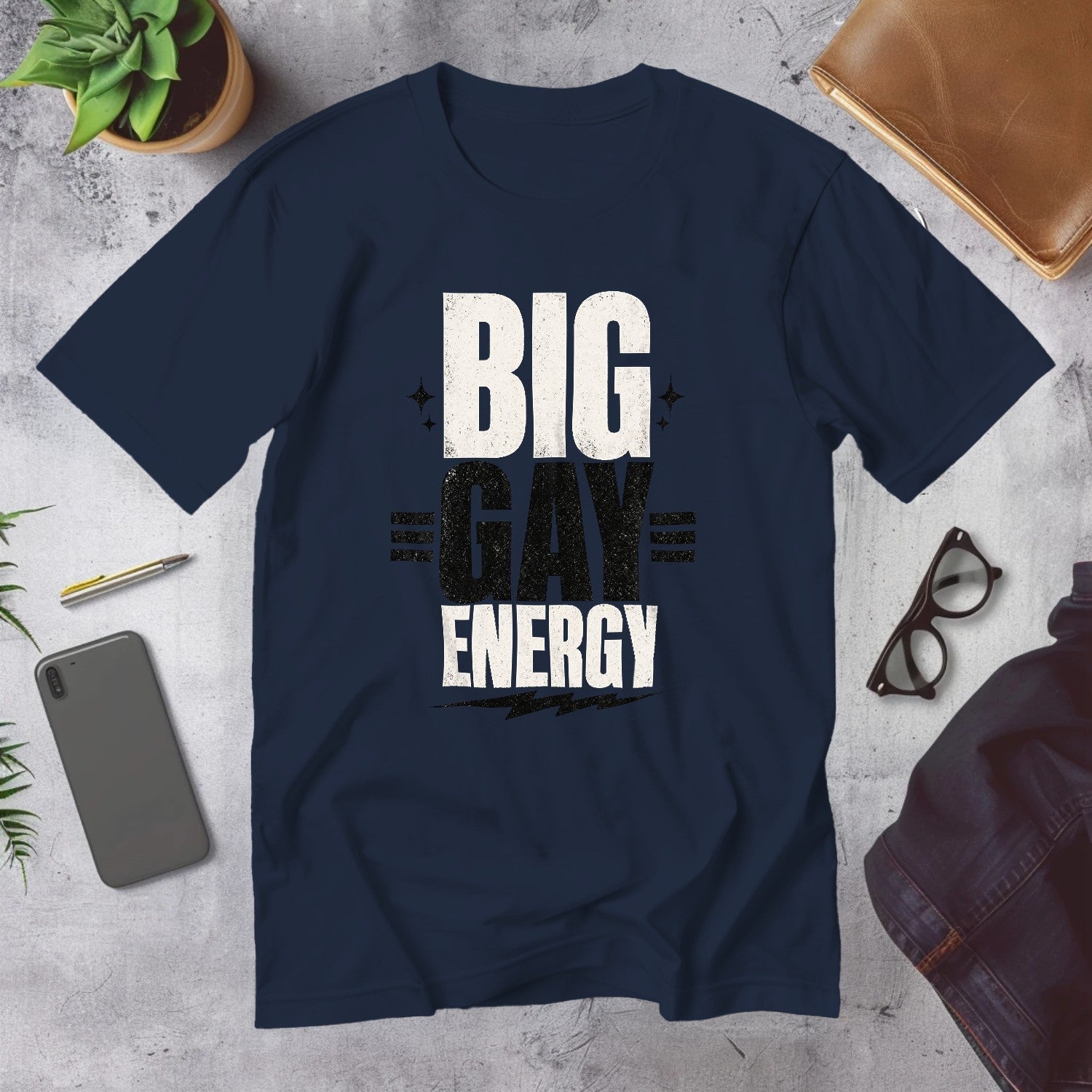 Mega Tees — Navy