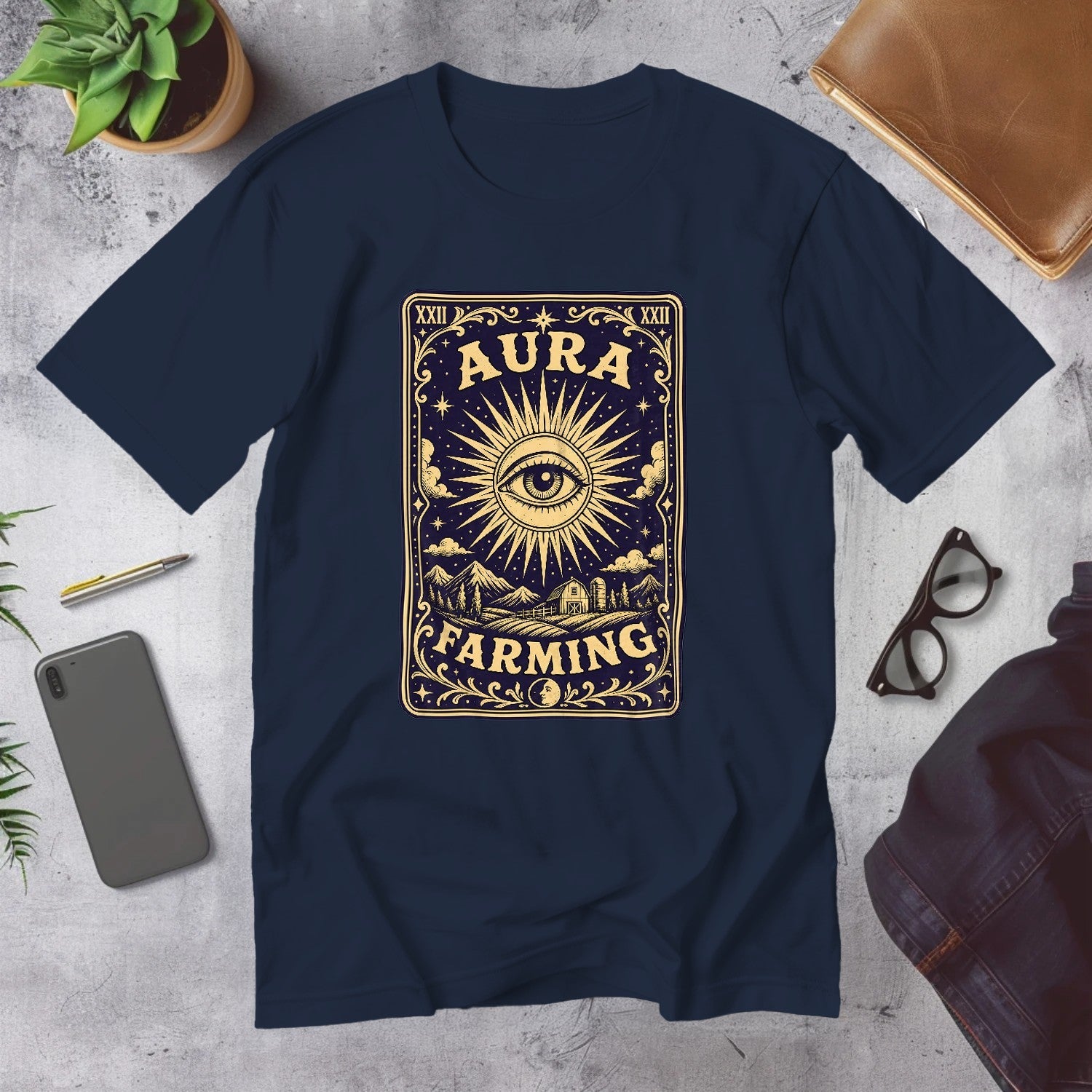 Mega Tees — Navy